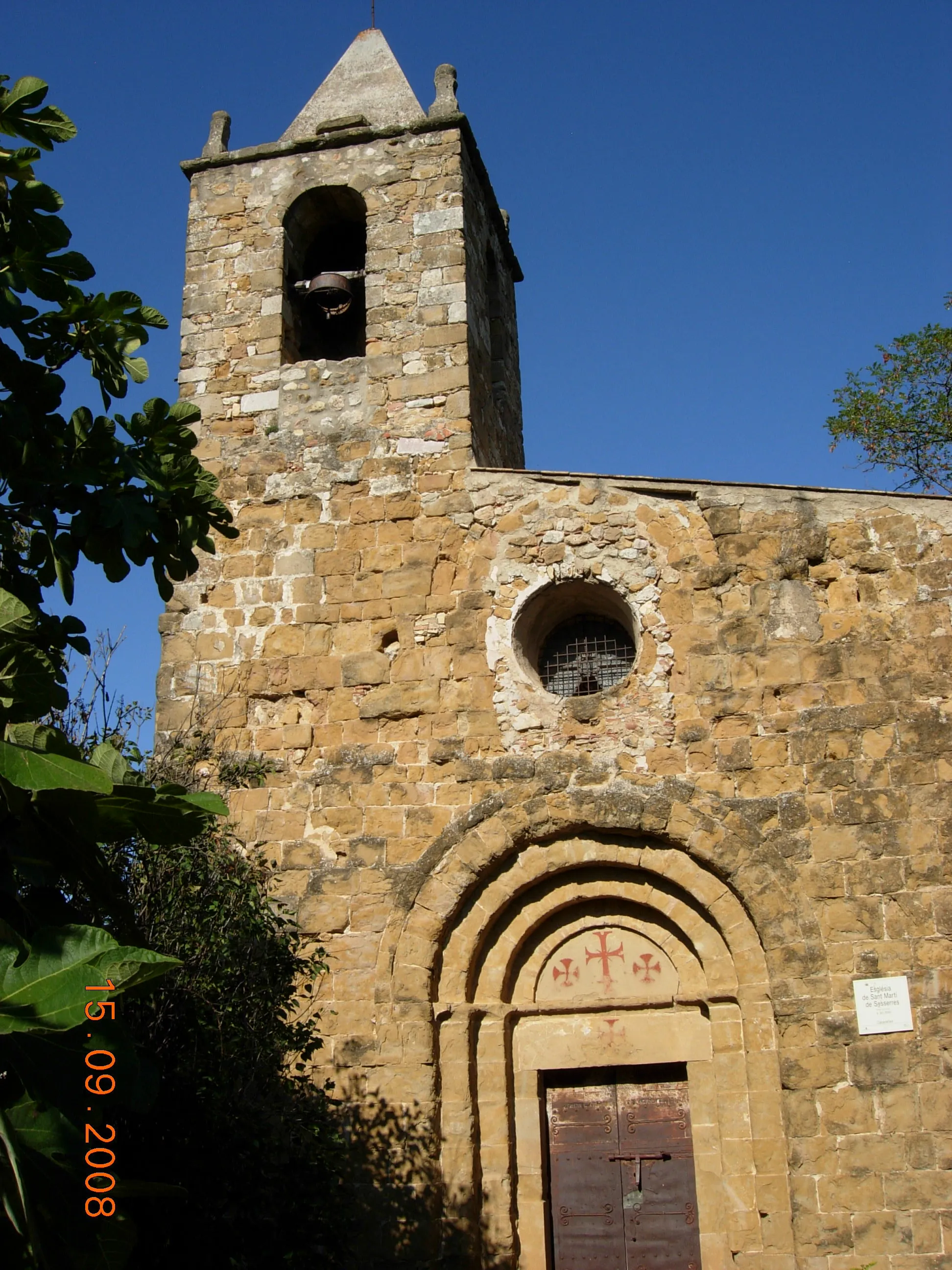 Photo showing: església St Marti Sesserres a Cabanelles