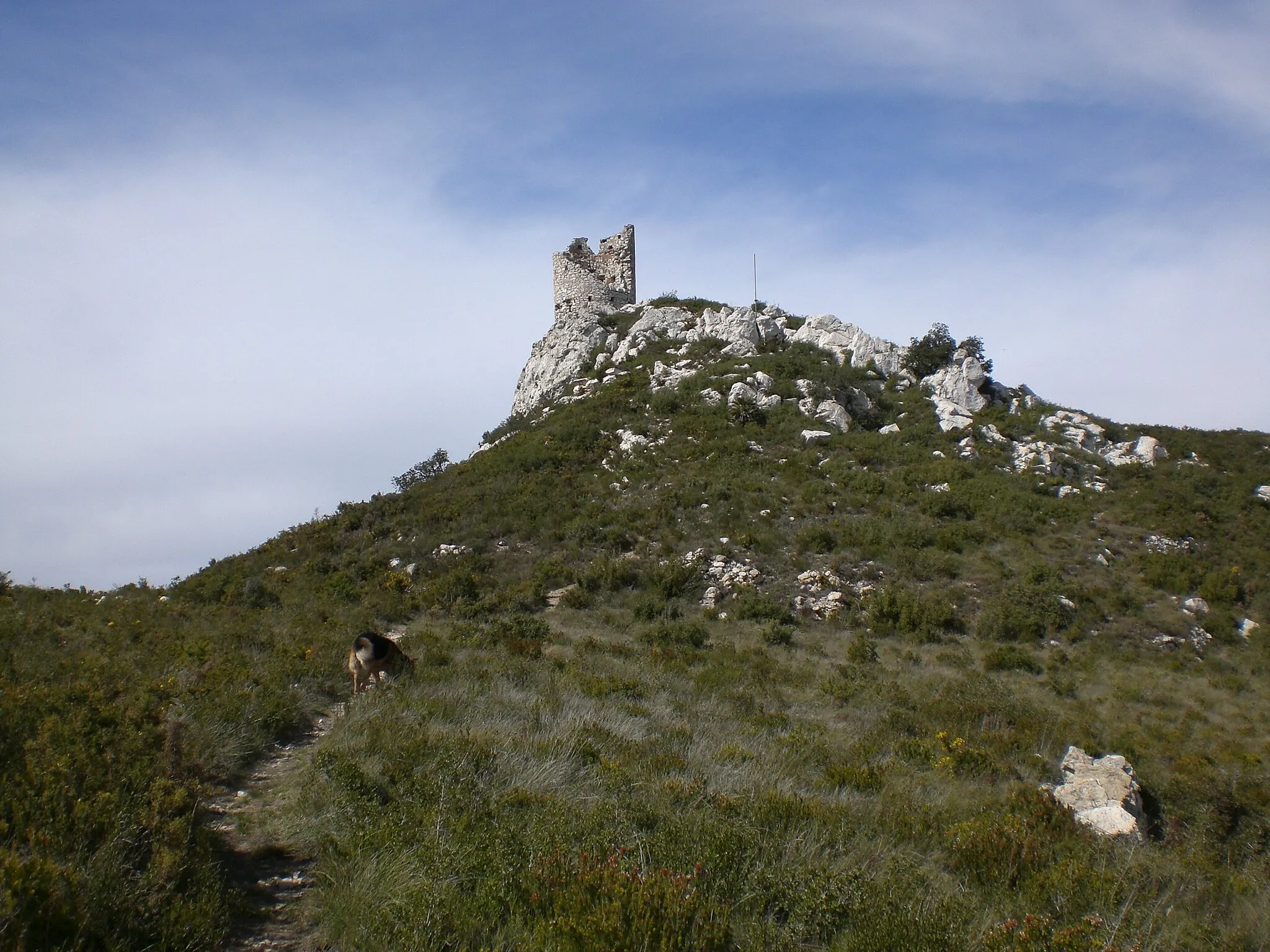 Photo showing: Torre de vigilia de Puigcabrer (març 2008)