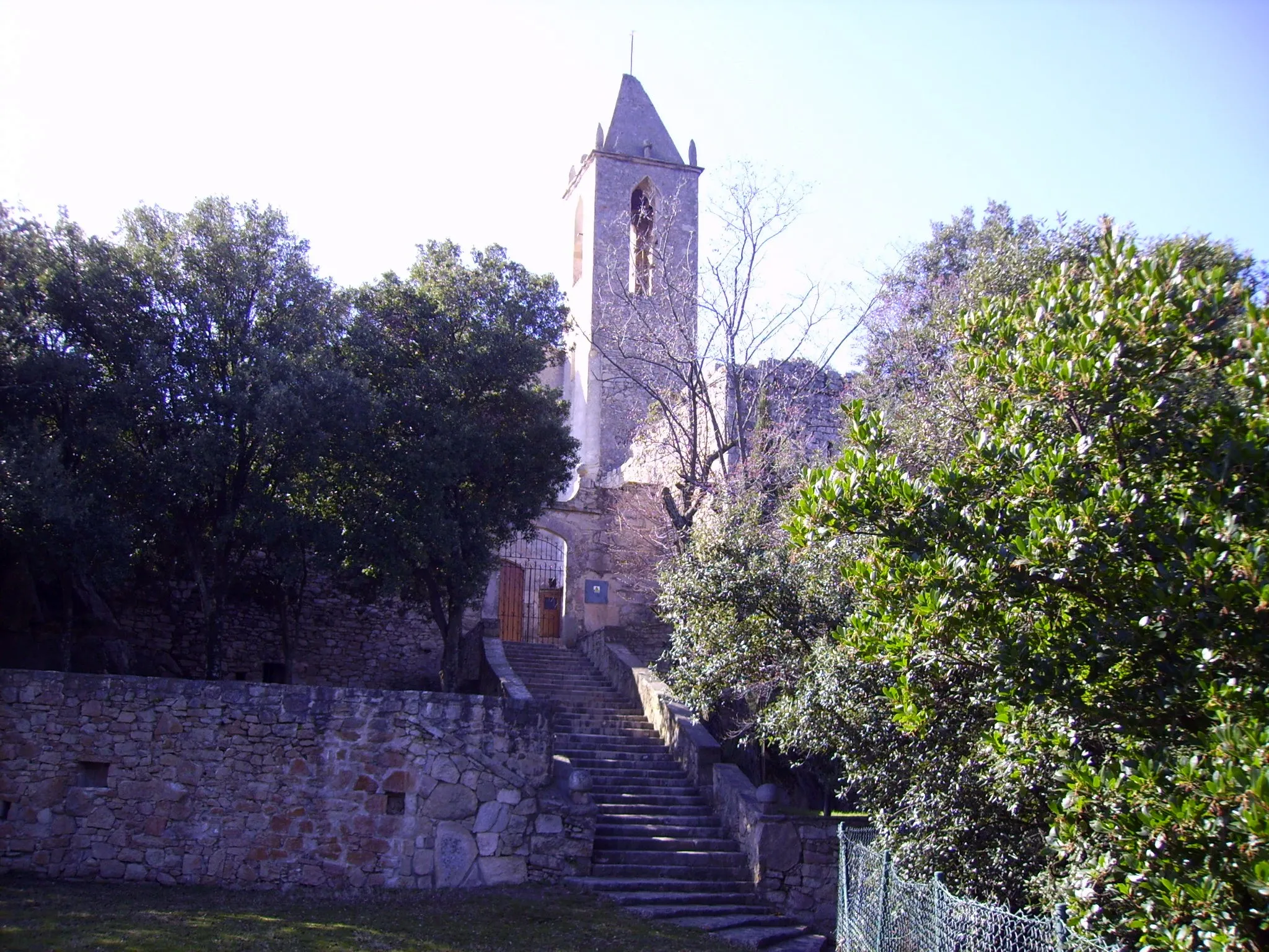 Photo showing: Santuari i Castell d'Argimon (Riudarenes)