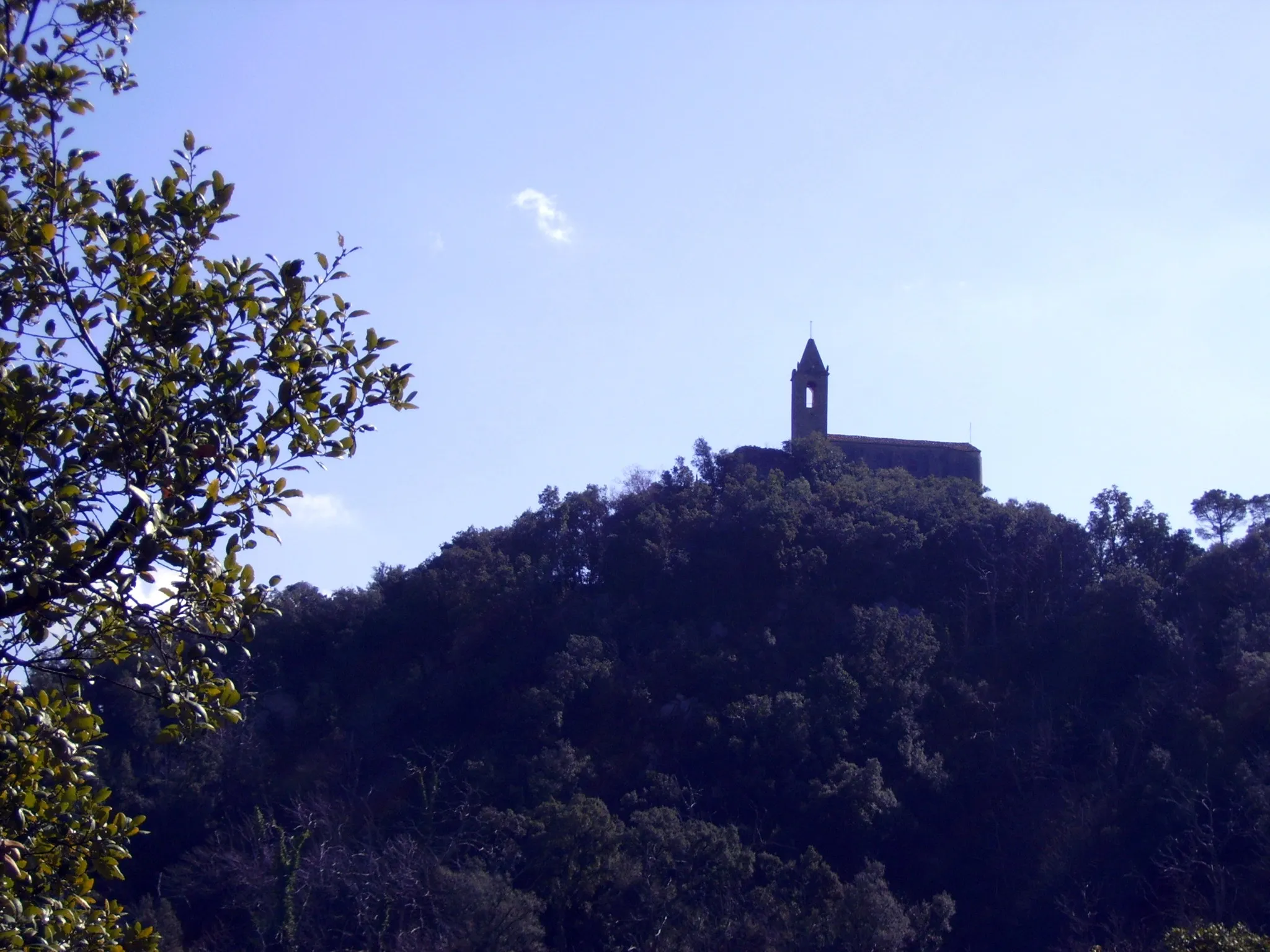 Photo showing: Castell d'Argimon (Riudarenes)