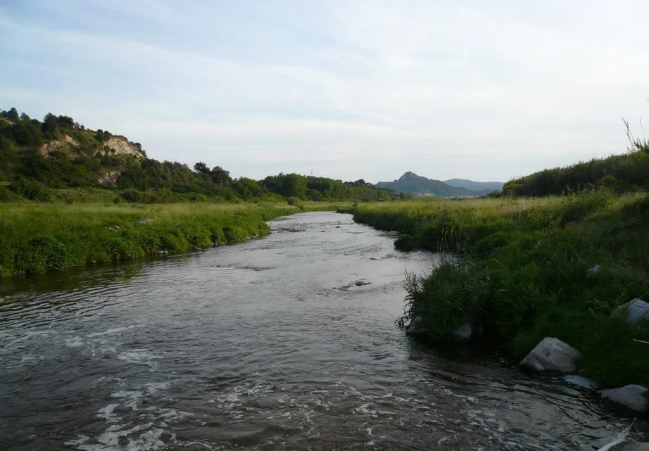 Photo showing: Besòs river in La Llagosta and Sant Fost de Campsentelles (Vallès Oriental, Catalonia).