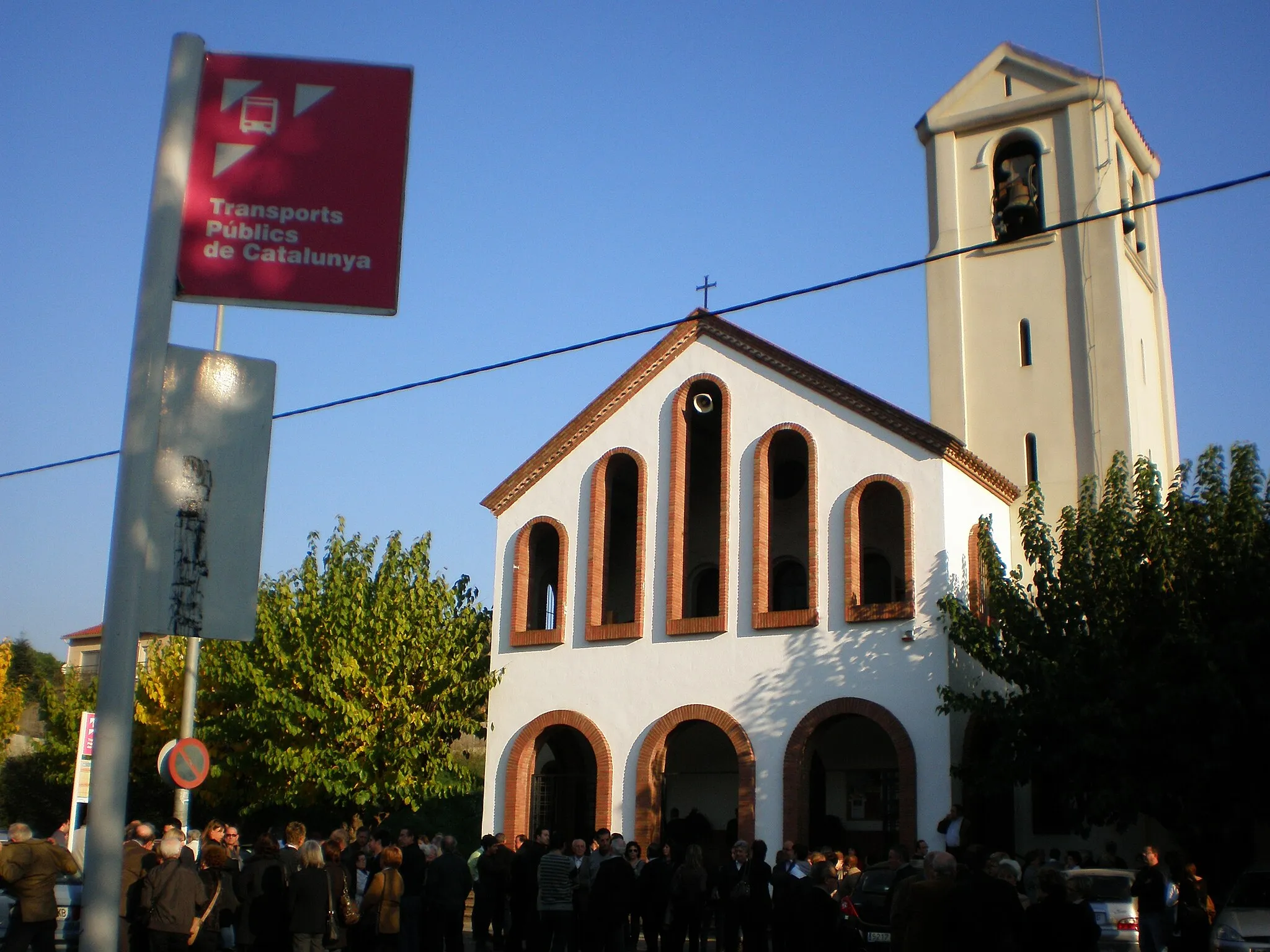 Photo showing: Iglesia de Sant Fost de Campsentelles.