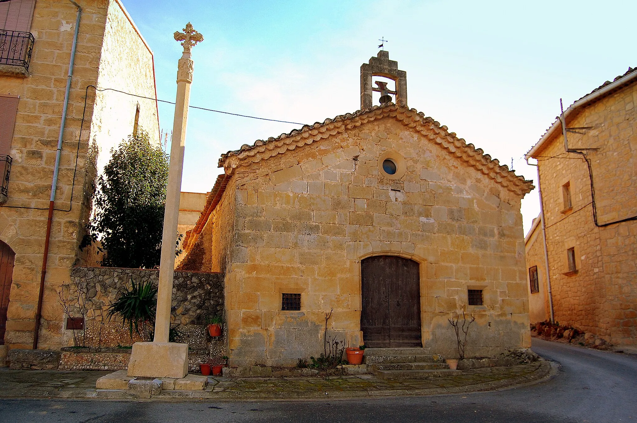 Photo showing: Creu Ermita de Sant Sebastià (el Vilosell)