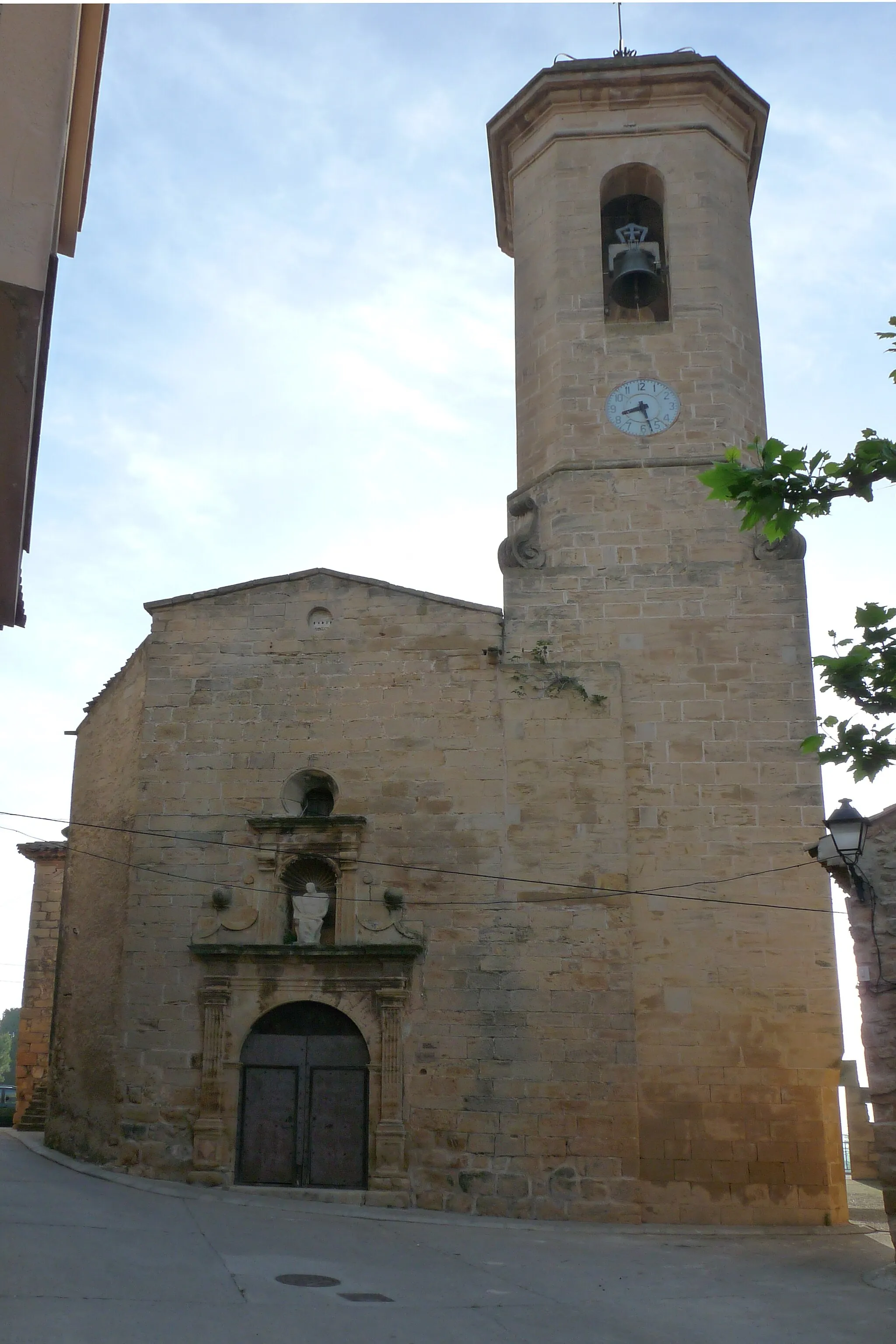 Photo showing: Church of Santa Maria, el Vilosell