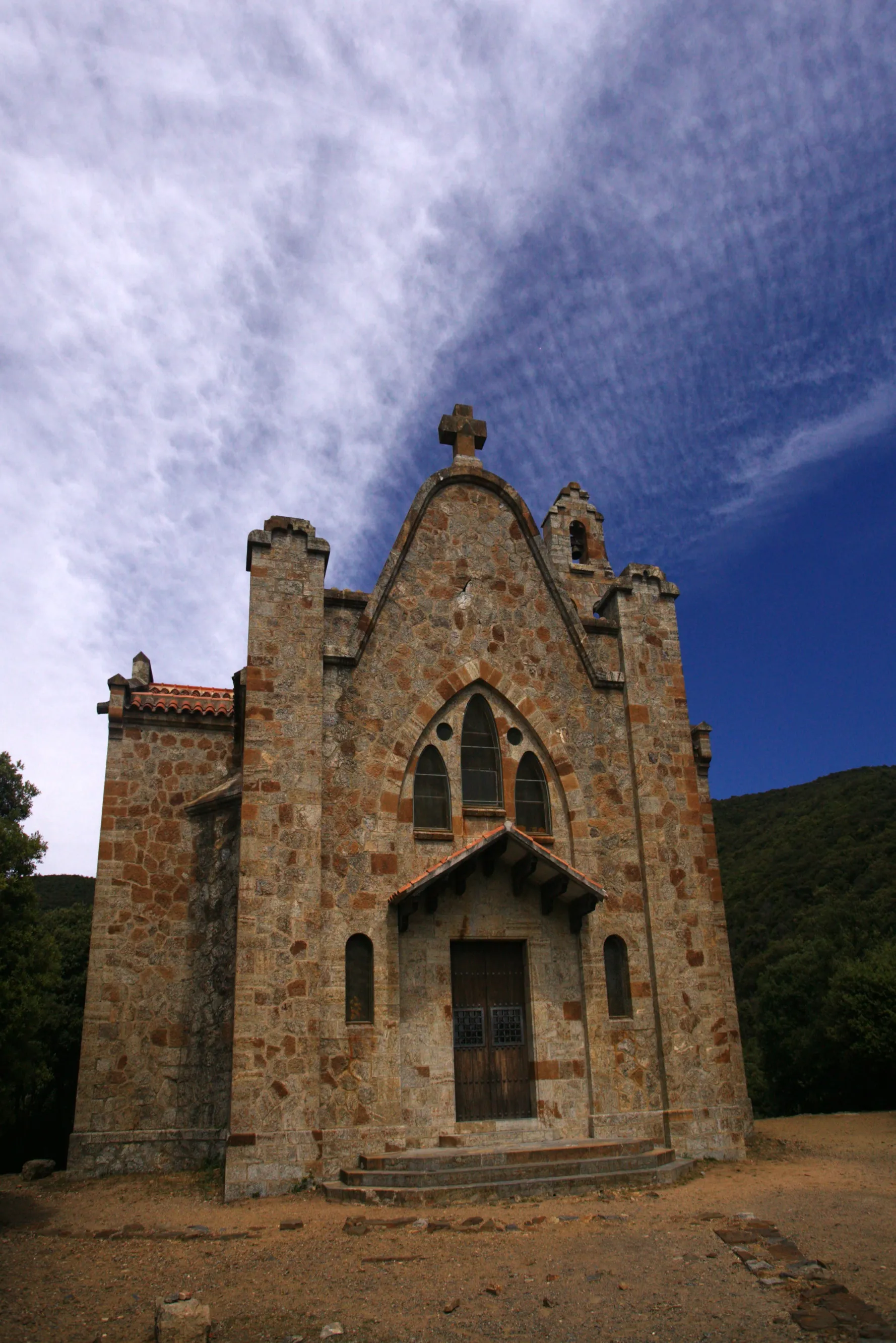 Photo showing: Ermita de Sant Salvador de Terrades (Cànoves i Samalús)