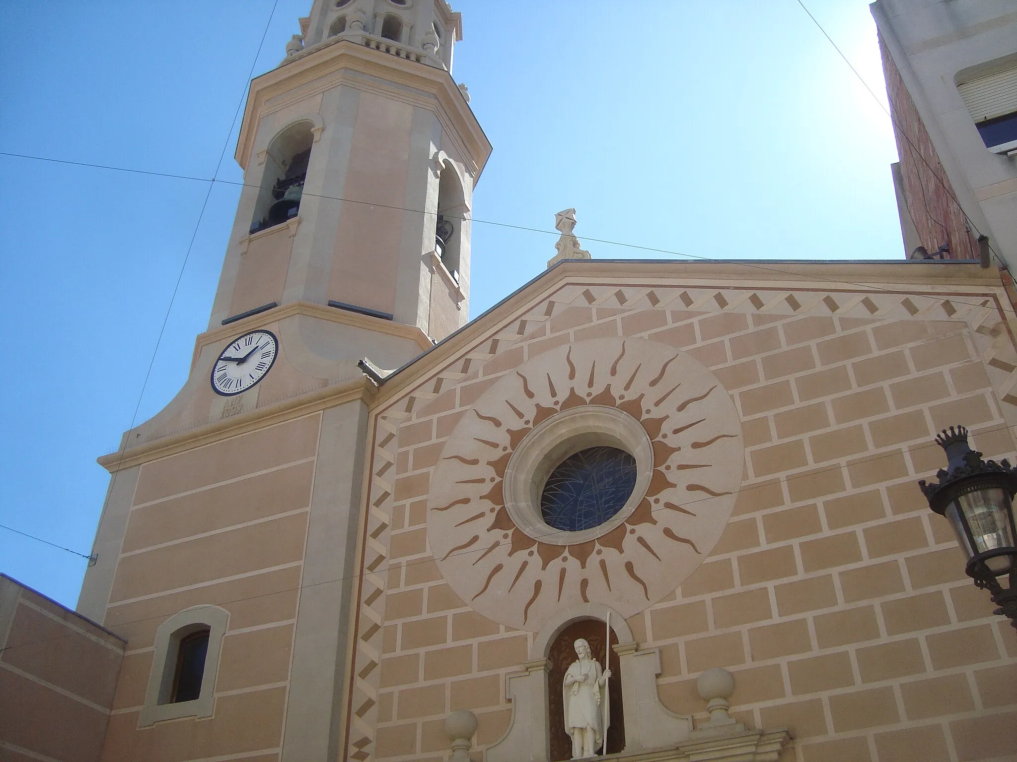 Photo showing: Església parroquial de Sant Joan Baptista (la Pobla de Mafumet)