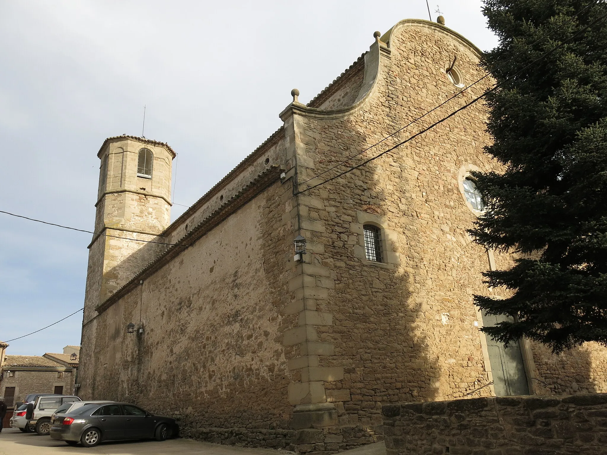 Photo showing: Església parroquial de Sant Pere (Perafita)