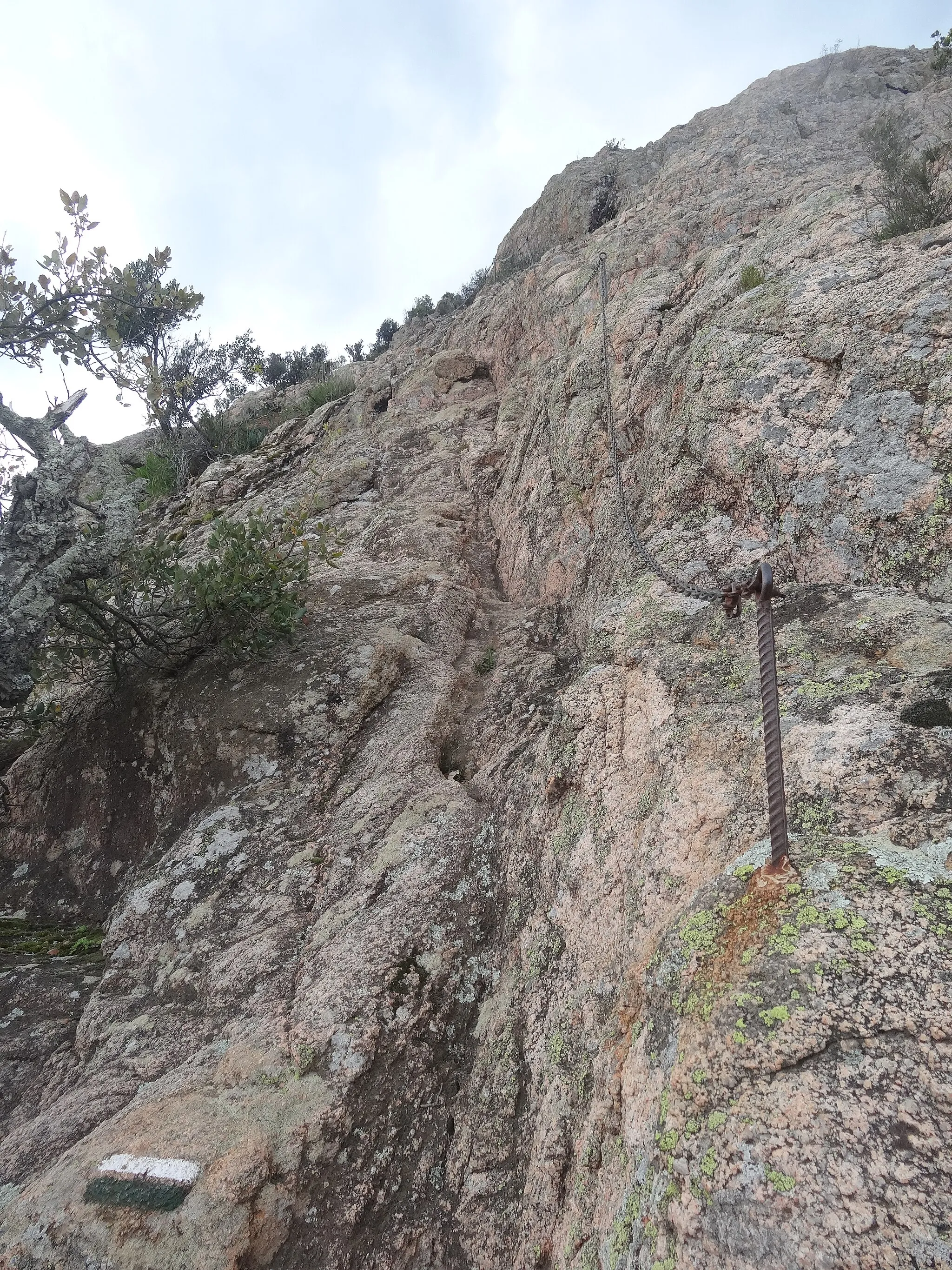 Photo showing: Camí equipat a els Carcaixells (maig 2013)