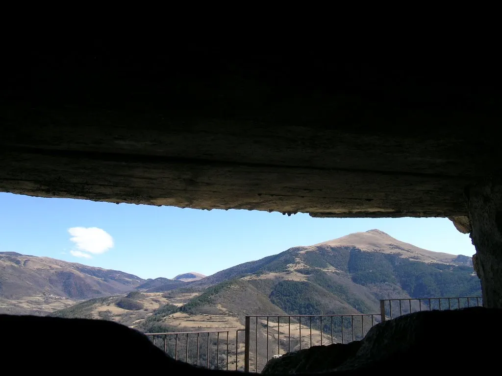 Photo showing: Vista del Taga des del bunker de Els Coforns