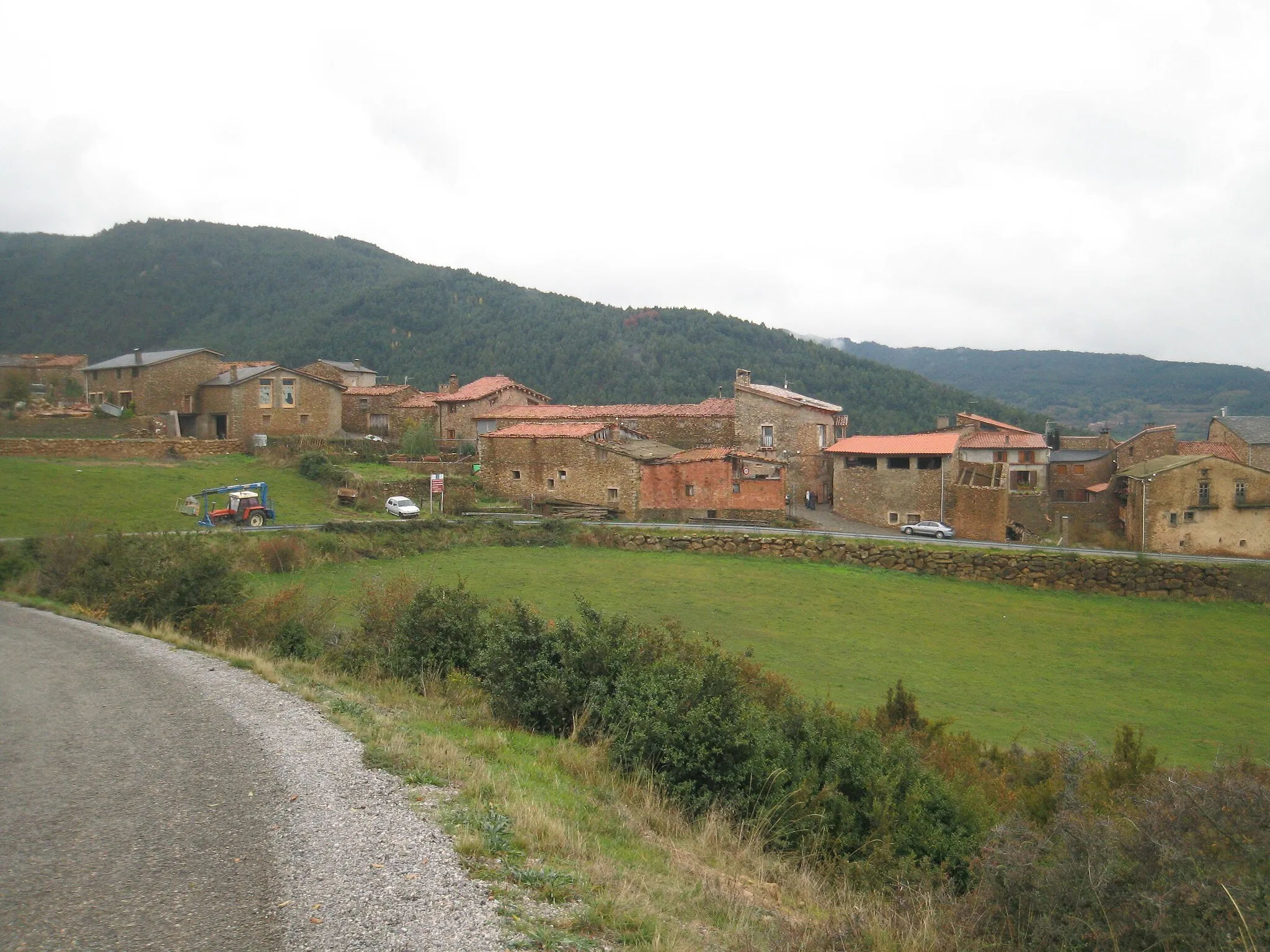 Photo showing: poble d'Ortedó (Artedó) del municipi d'Alàs i Cerc