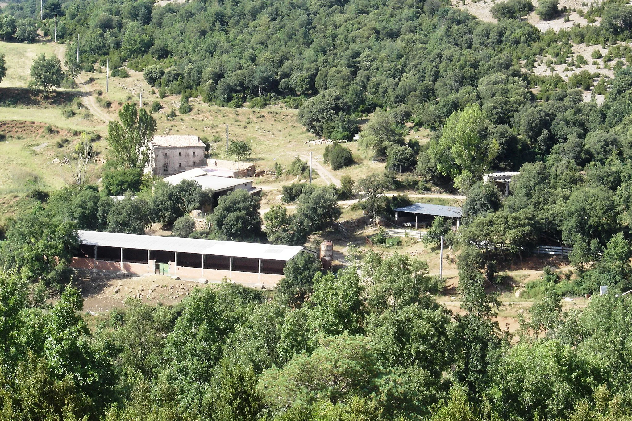 Photo showing: La msia d'Encies Altes, a la serra d'Encies (Odèn).