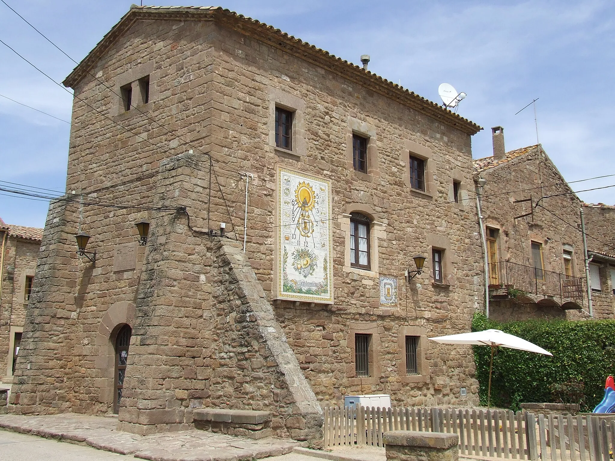 Photo showing: La Casa de la Vila de l'Estany (Moianès)