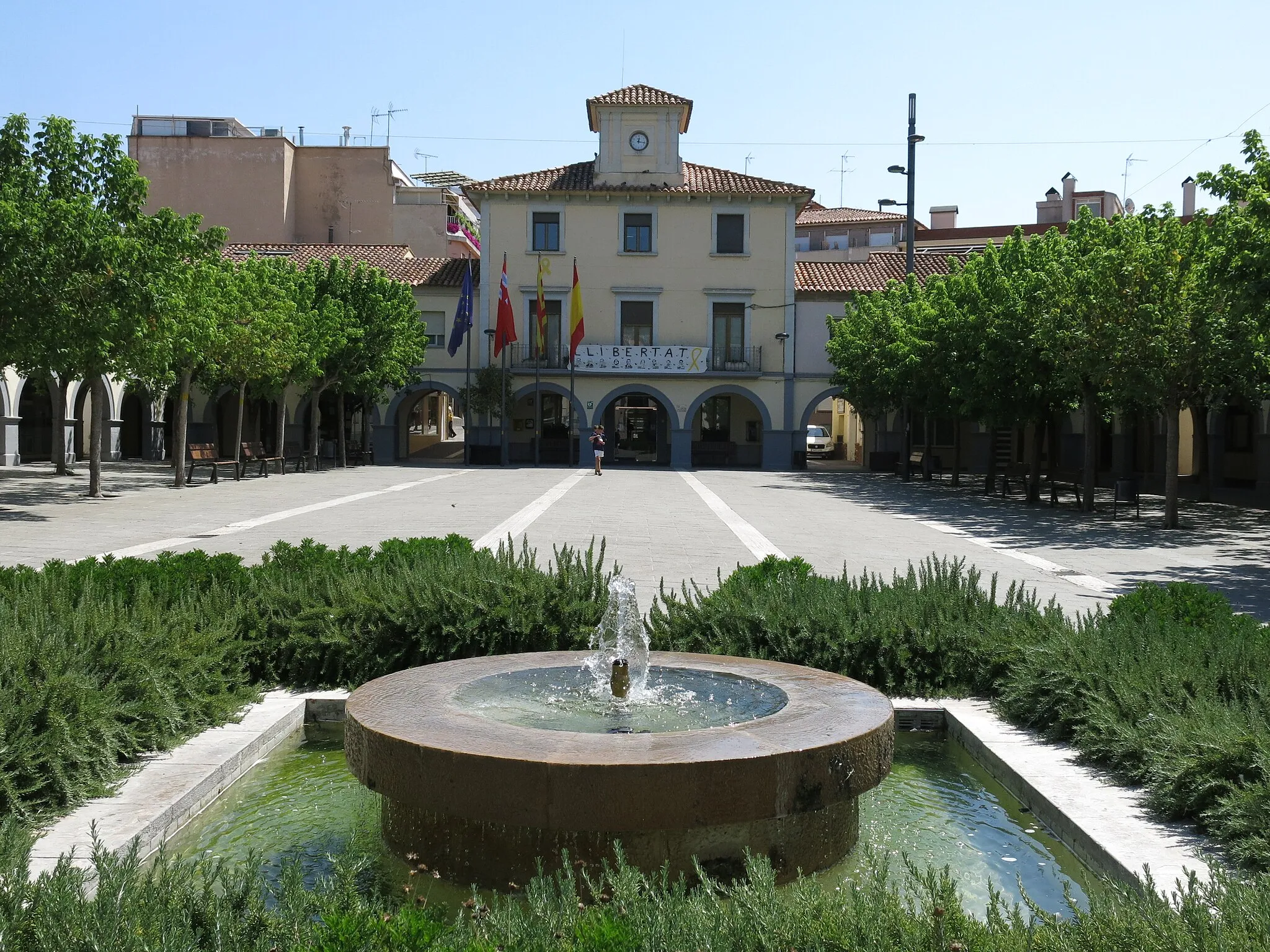 Photo showing: Casa de la Vila de Sentmenat