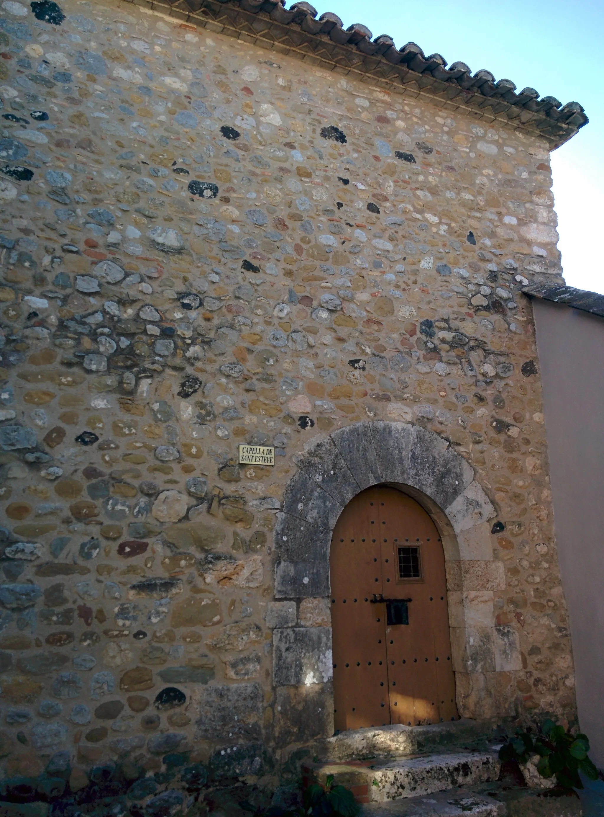 Photo showing: Capella de Sant Esteve de Vilert (Esponellà)