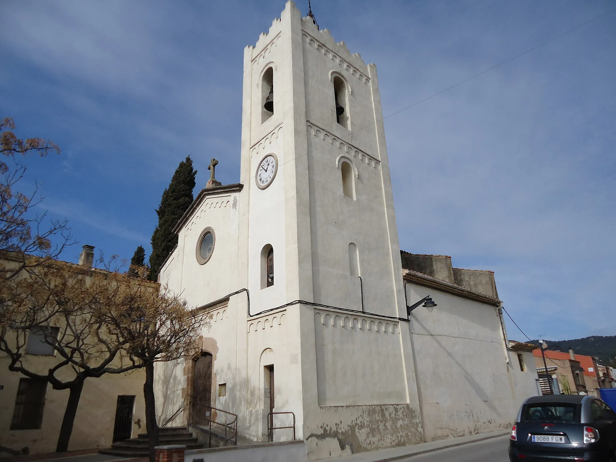 Photo showing: Església parroquial de Sant Martí de Sorbet (Viladecavalls)