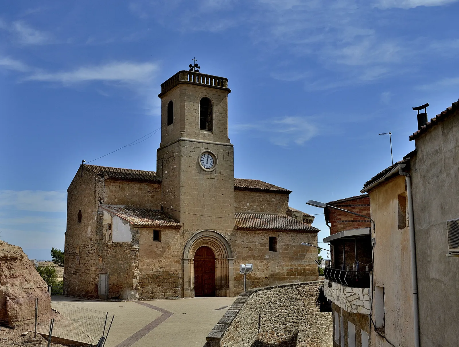 Photo showing: Iglesia San Pedro (Alfés-Lleida) (transicion romano-gótica)