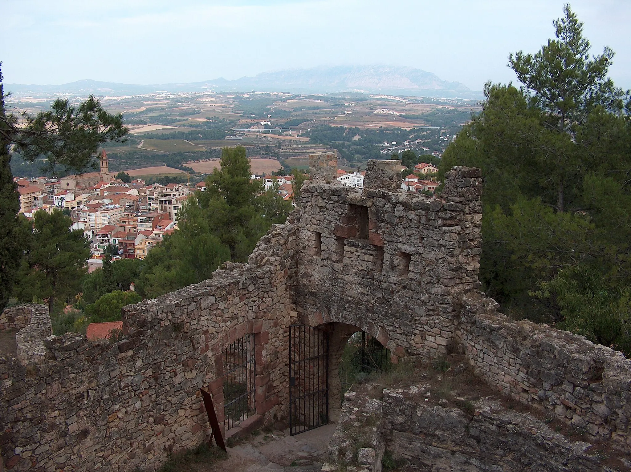 Photo showing: Castell de Gelida