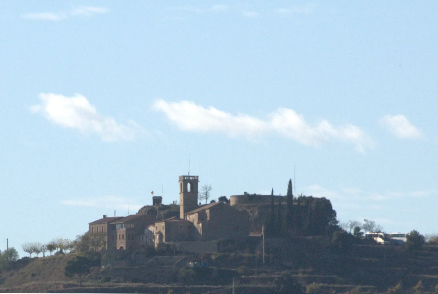 Photo showing: Vista del nucli de Castelladral.