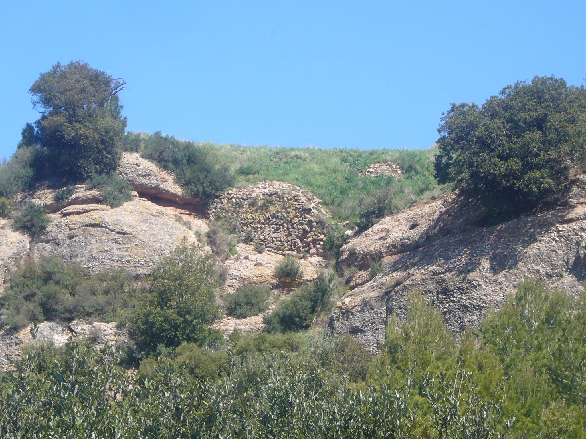 Photo showing: Castell de la Guàrdia de Montserrat