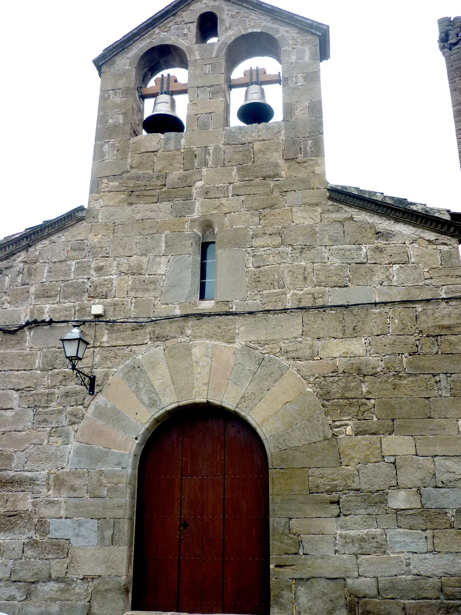 Photo showing: Església parroquial de Sant Climent de Vilves (Artesa de Segre): façana