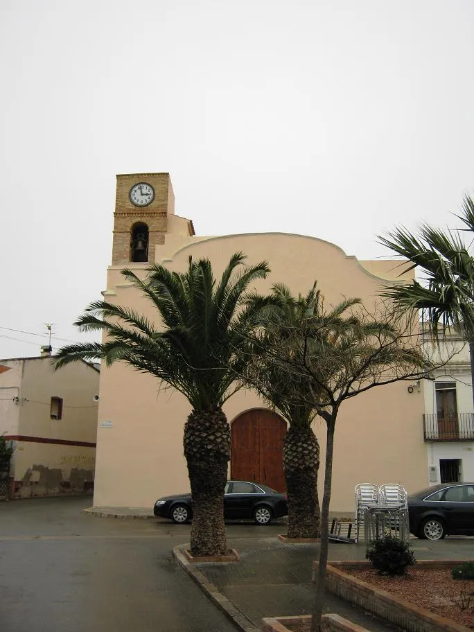 Photo showing: Sant Antoni Abat Church in Els Reguers (Tortosa)