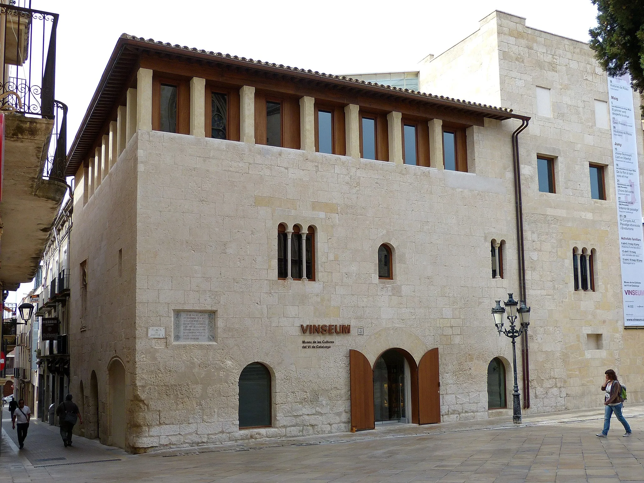 Photo showing: Royal Palace of Vilafranca del Penedès restored in 2012