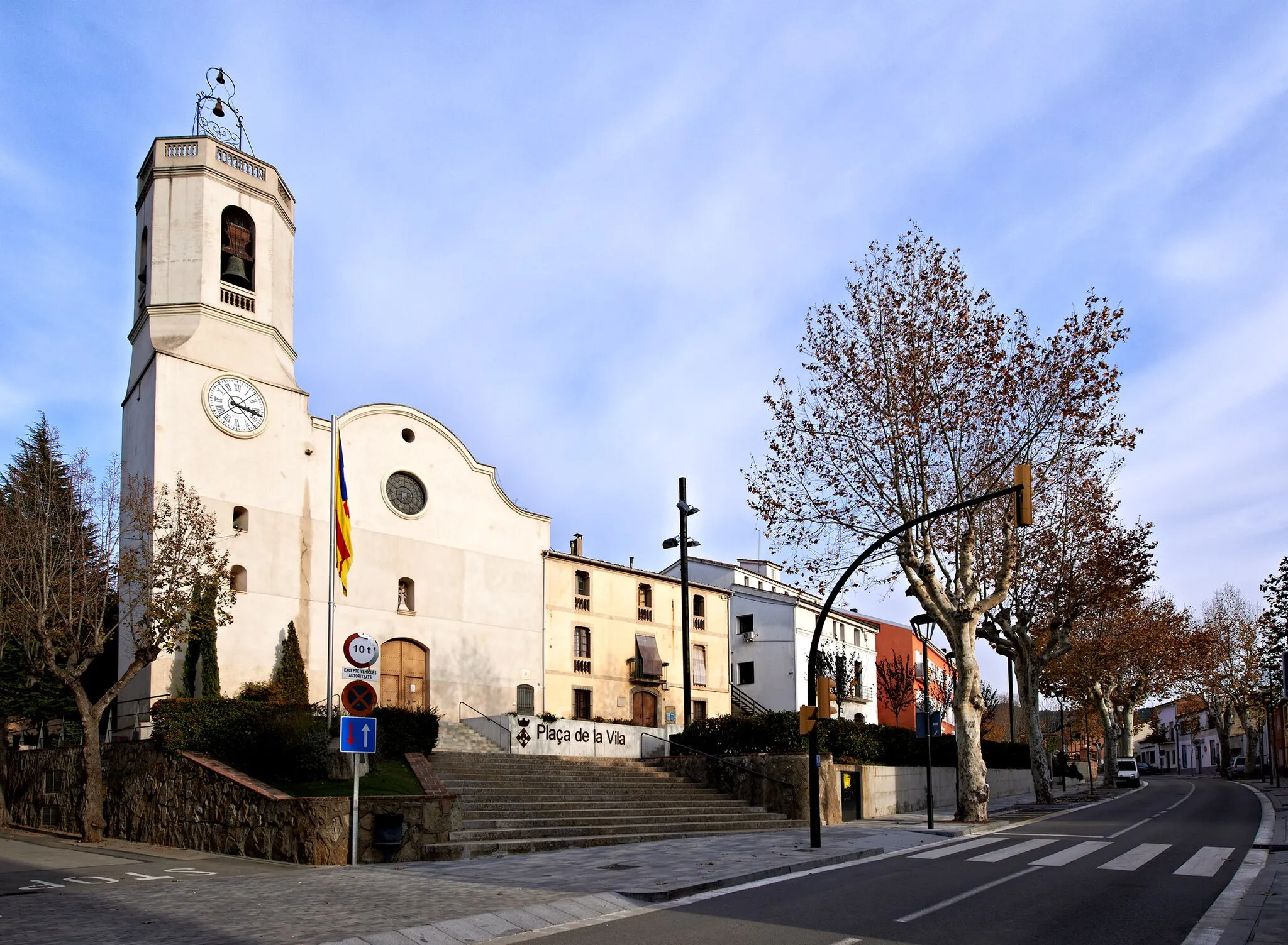 Photo showing: Vallgorguina church (Catalonia, Spain)