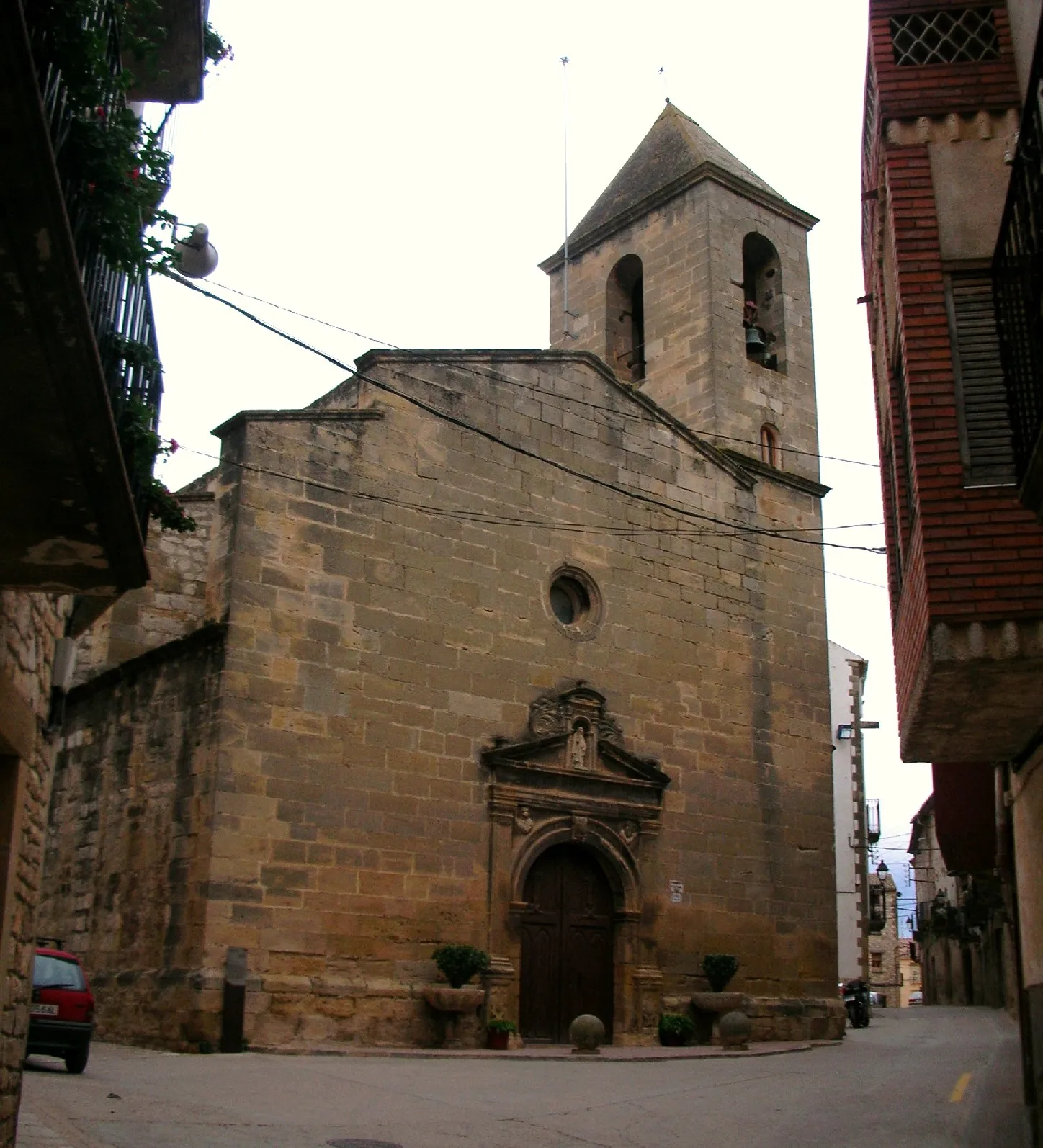 Photo showing: La Pobla de Massaluca, main church