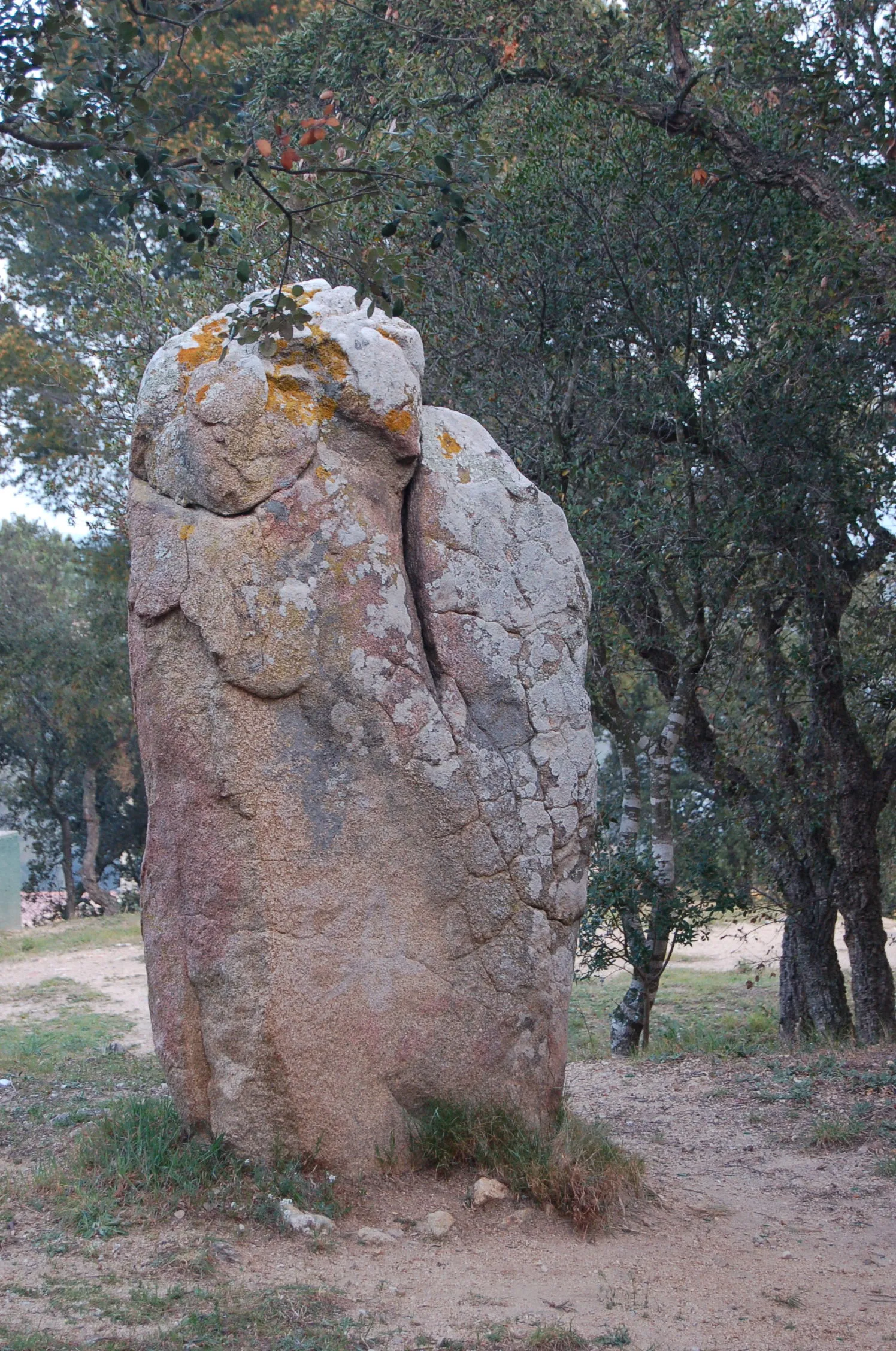 Photo showing: Menhir de Puig Ses Forques a Sant Antoni de Calonge