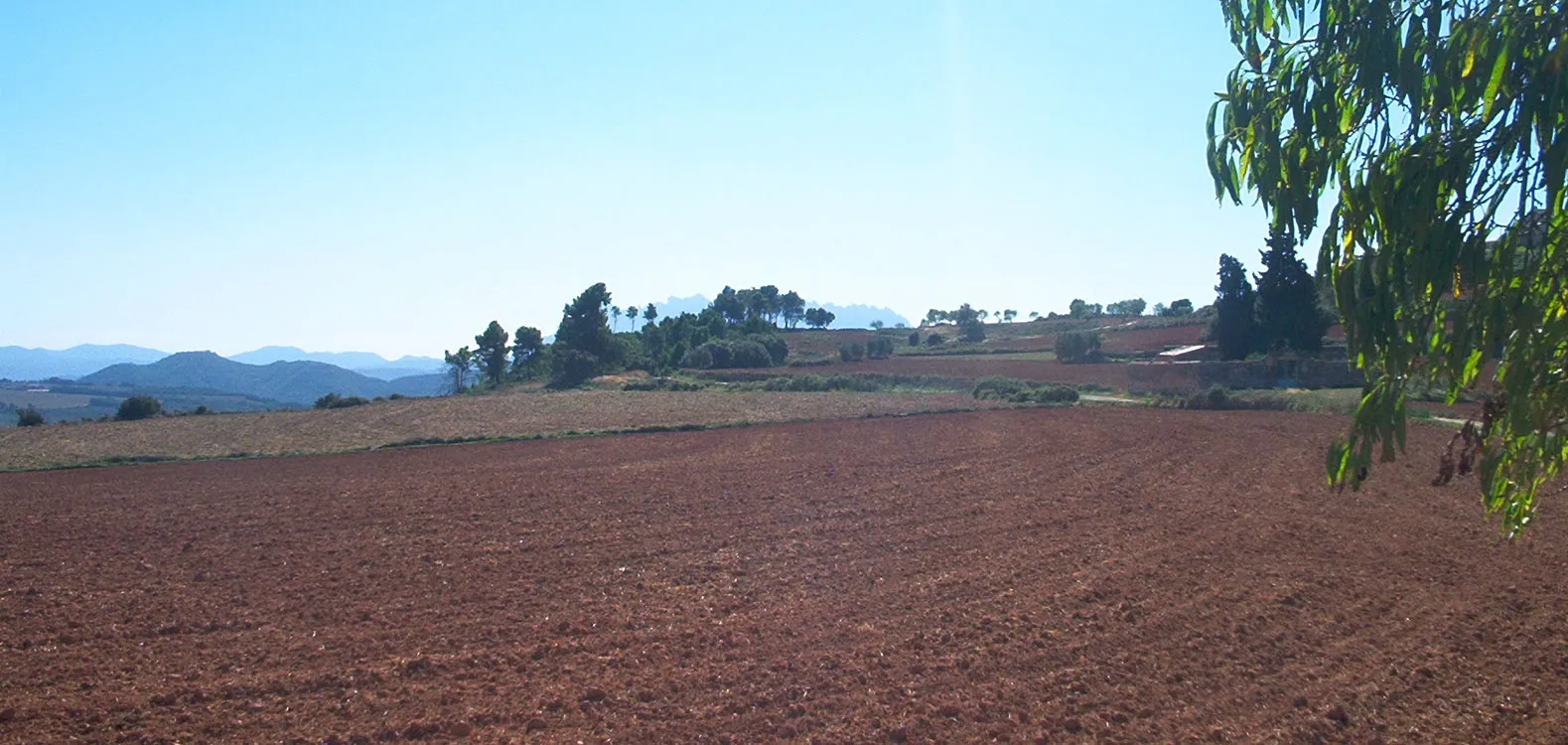 Photo showing: Montserrat des de Sant Mateu de Bages