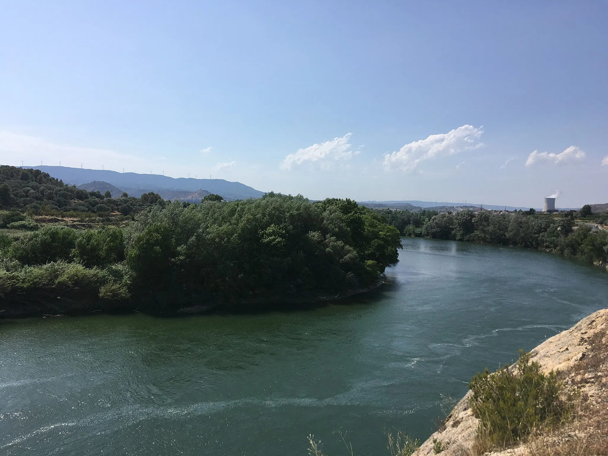 Photo showing: El pas de l'Ase és un congost del riu Ebre