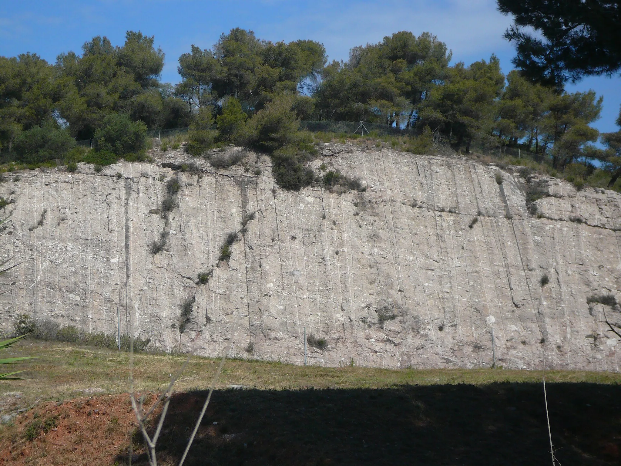 Photo showing: This is a a photo of a geologic site or geotope in Catalonia, Spain, with id: