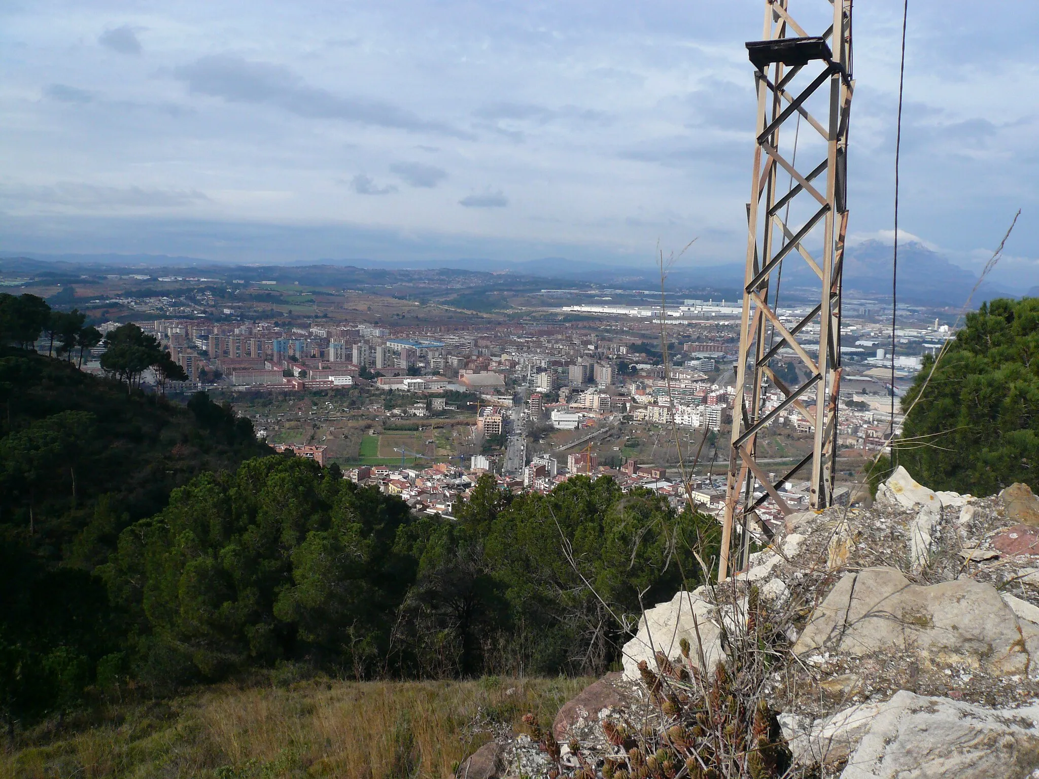 Photo showing: Torre Grimenella, al serrat de les Torres (Martorell)