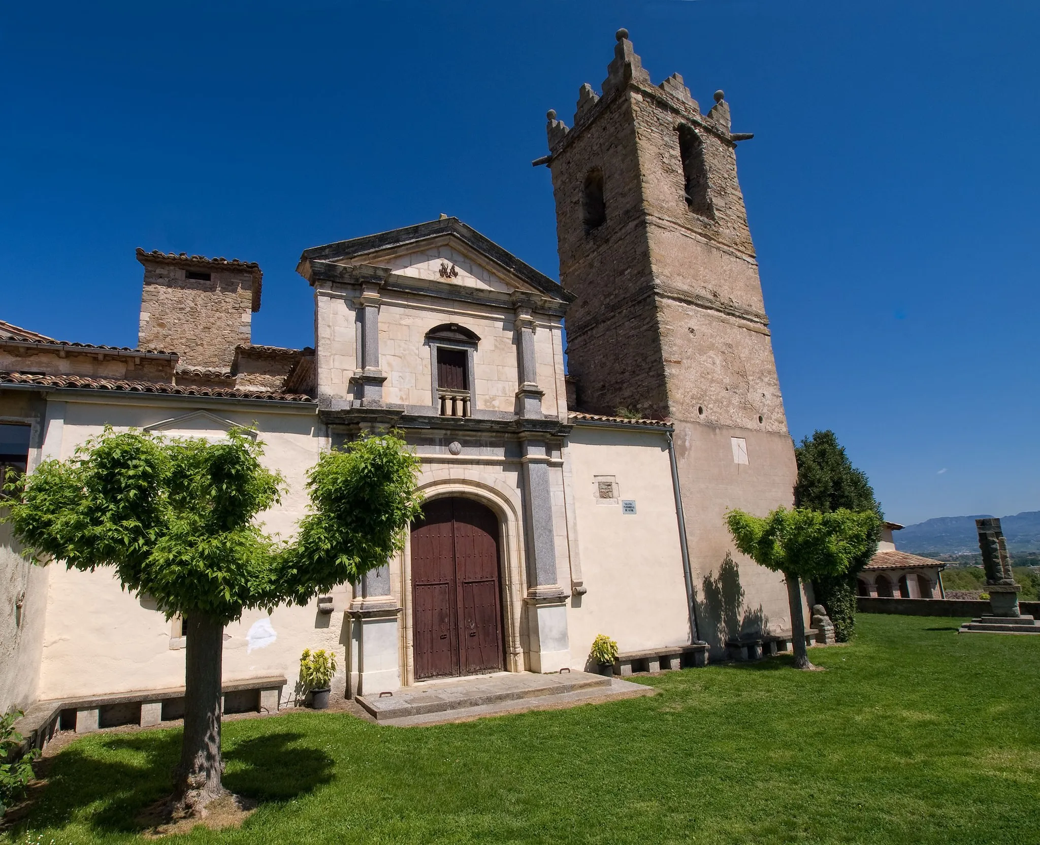 Photo showing: Sant Andreu church of Gurb (Catalonia, Spain)