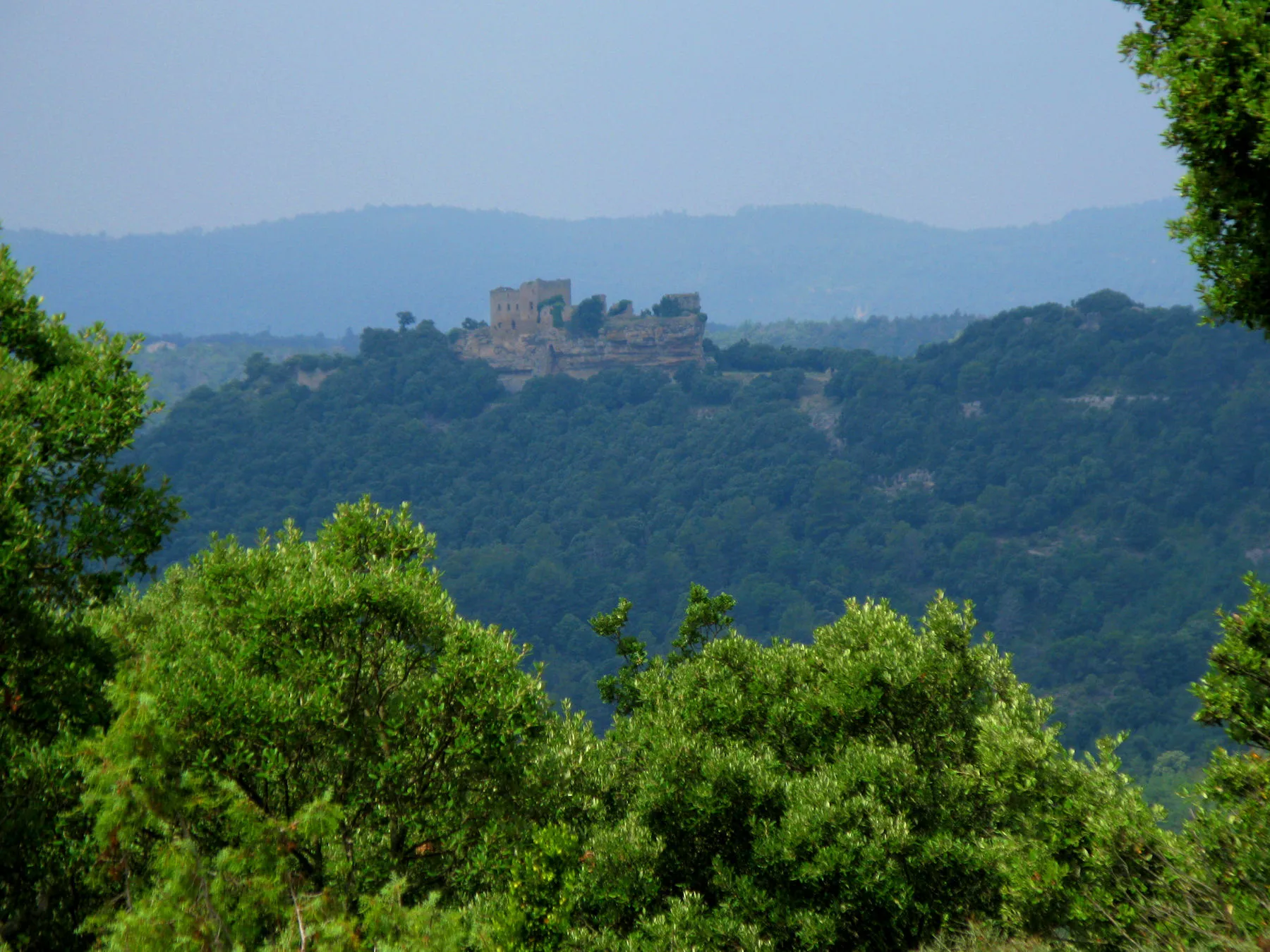 Photo showing: Castell de Castellcir o de la Popa.