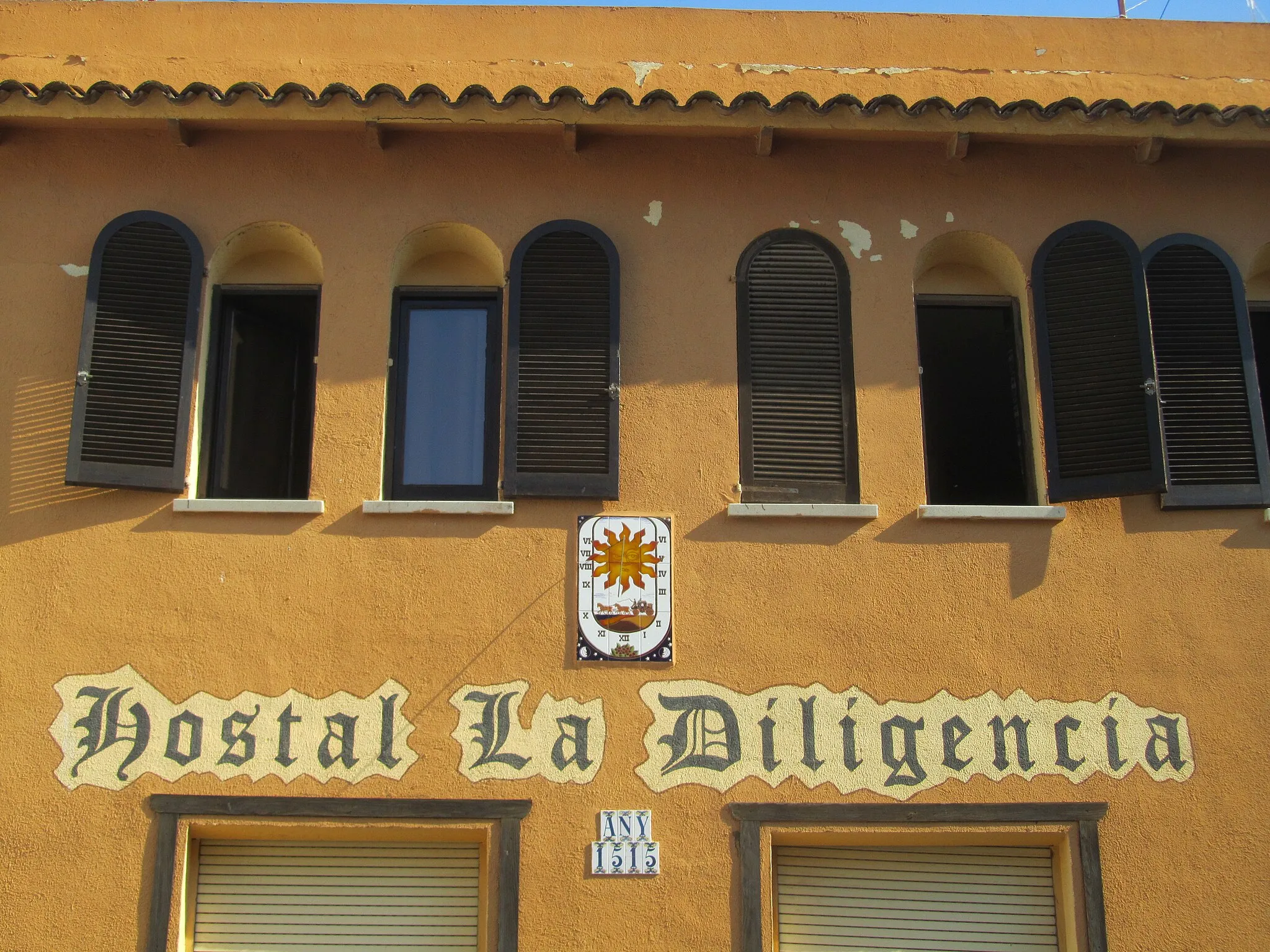 Photo showing: Hostal de la Diligència (Cunit)