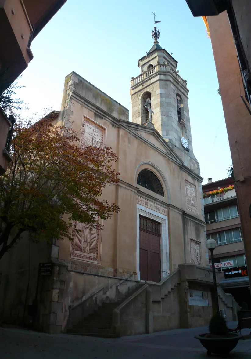 Photo showing: Church in Sant Hilari Sacalm, la Selva, Catalonia
