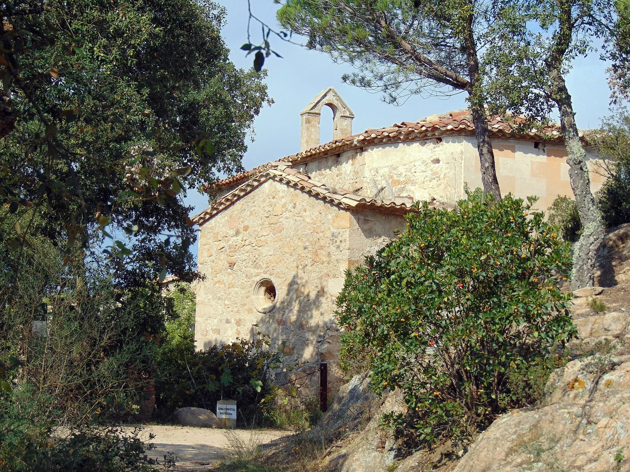 Photo showing: Ermita de Sant Baldiri (Santa Cristina d'Aro)