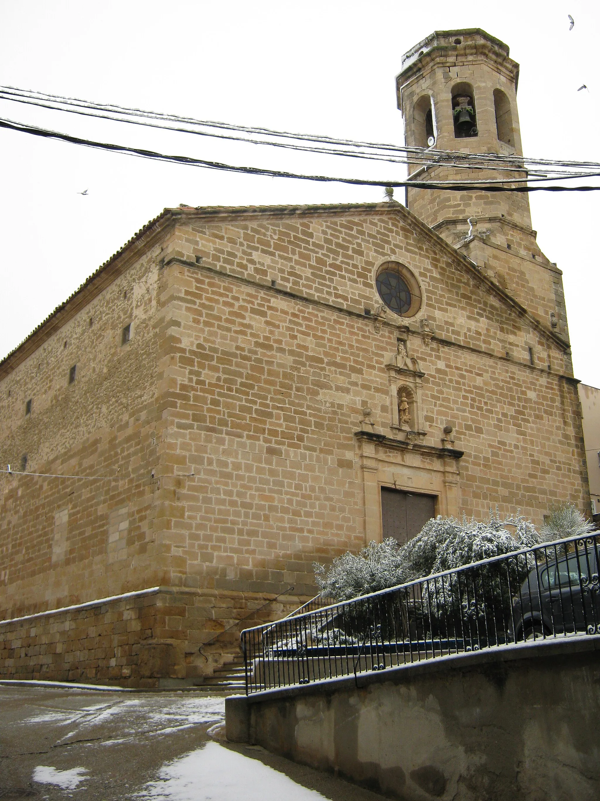 Photo showing: Església parroquial d'Artesa de Lleida