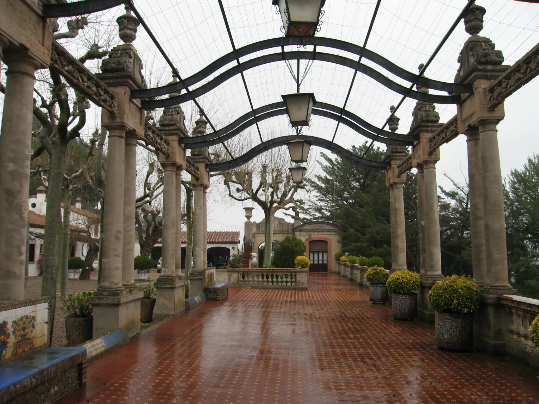 Photo showing: Terrassa de Can Flaqué (Cànoves i Samalús)