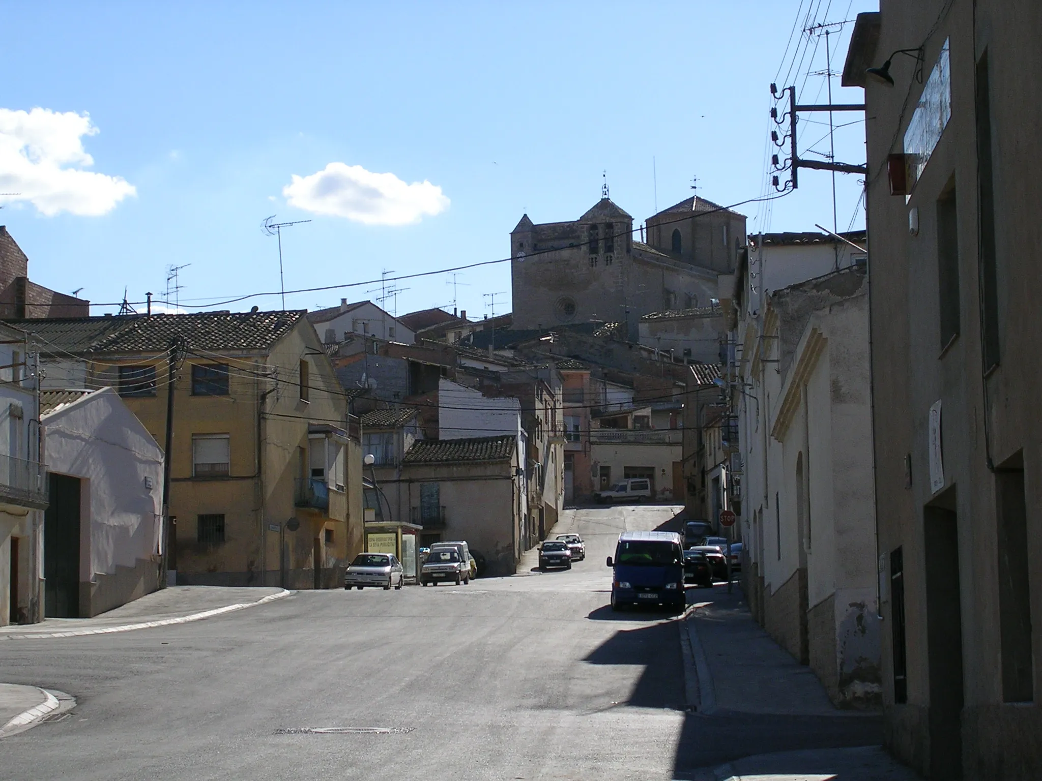 Photo showing: Carrer la creu (Miralcamp a la província de Lleida)