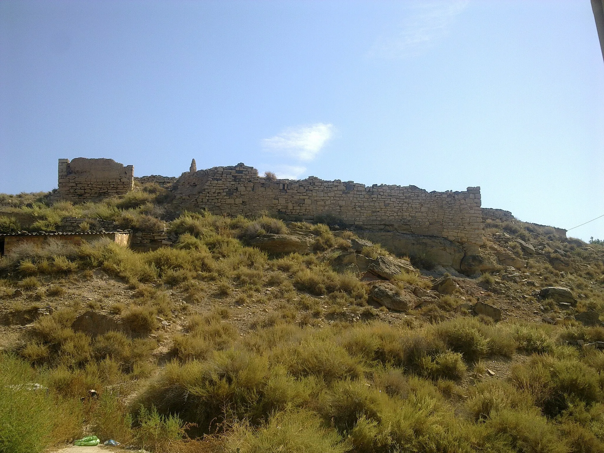 Photo showing: Castell d'Aitona, o Palau d'Aitona Romànic segles XII - XIII, XV - XVI