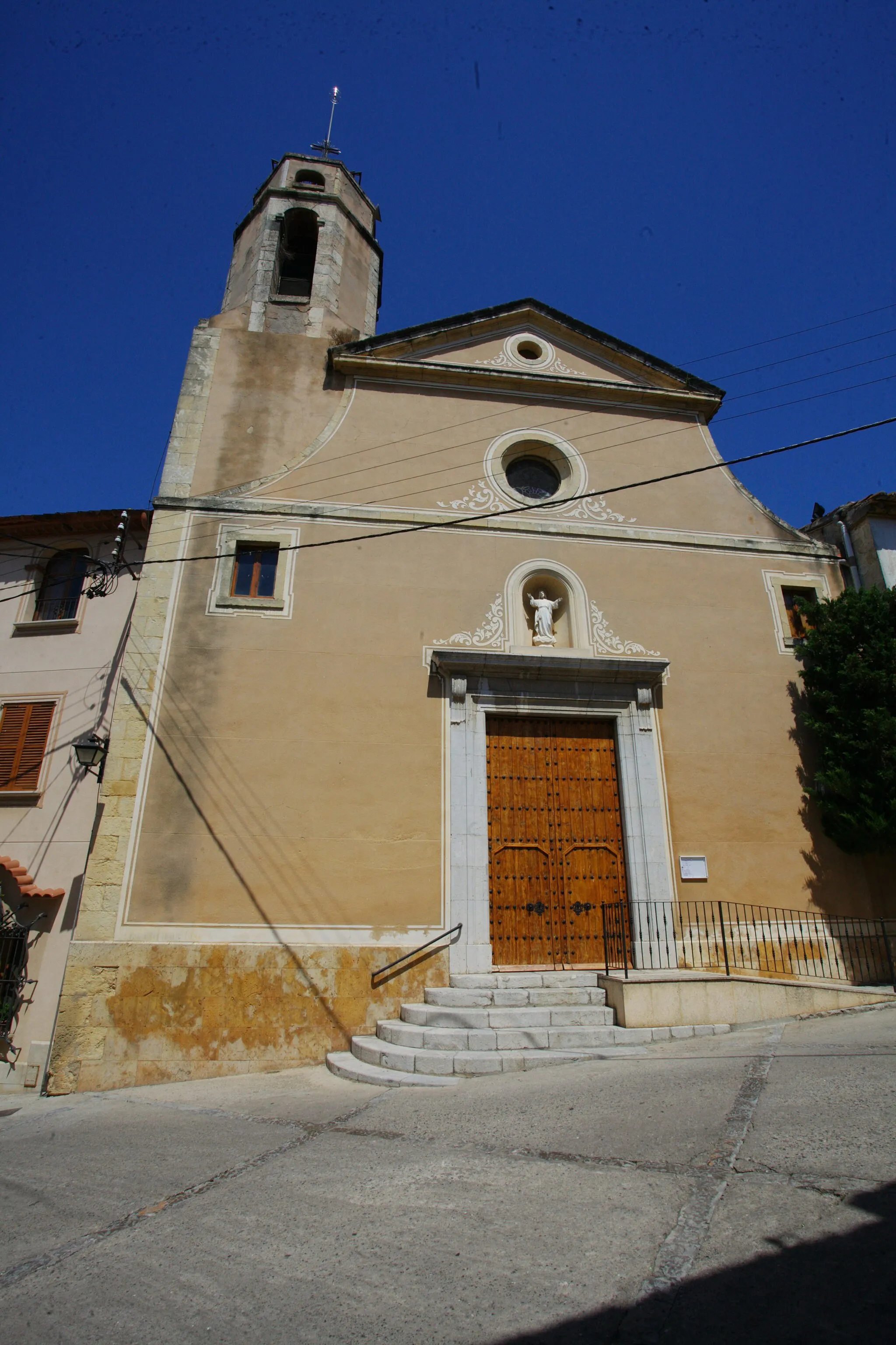 Photo showing: Església parroquial de Sant Salvador (els Pallaresos)