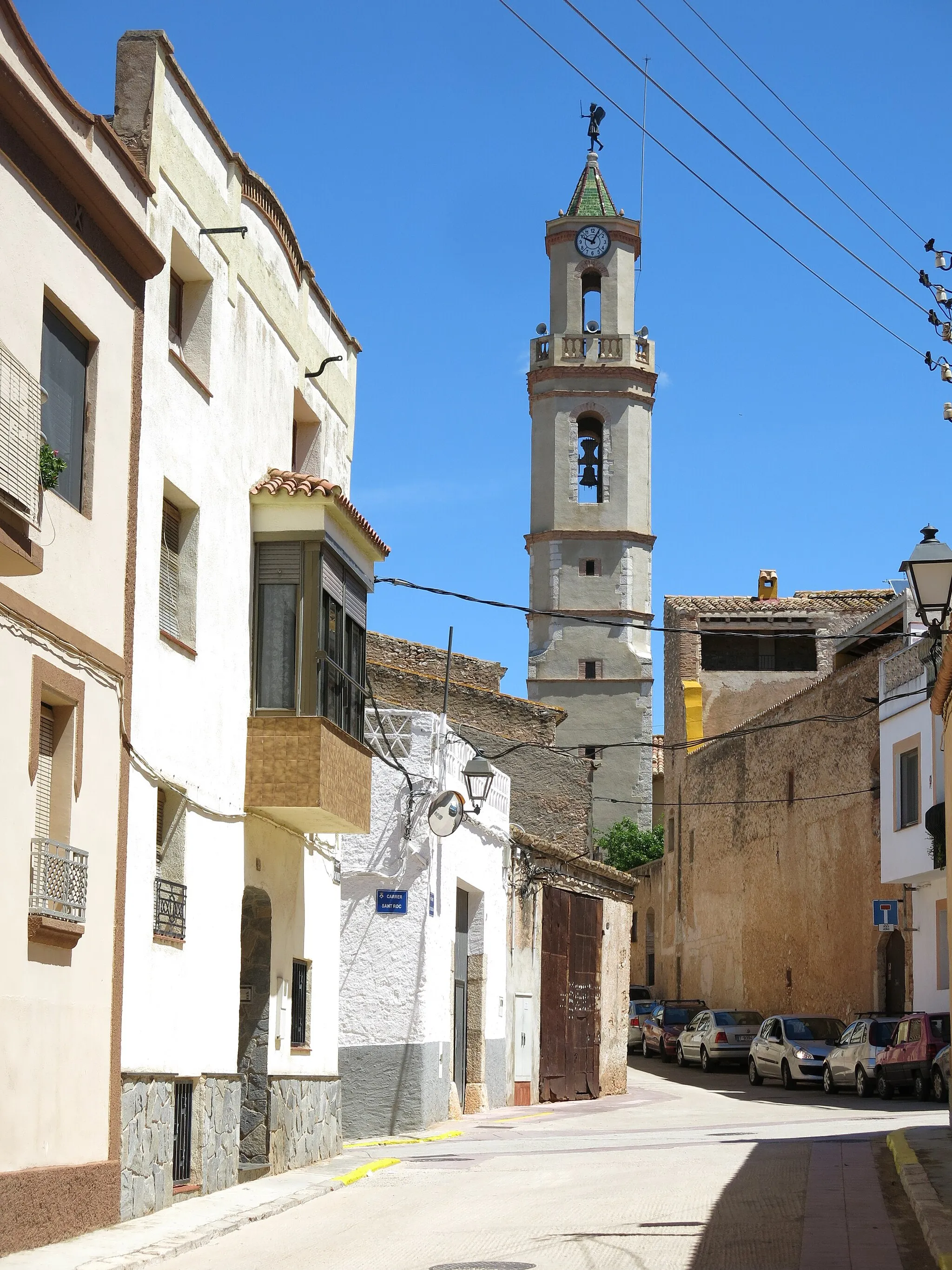 Photo showing: Església parroquial de Sant Ramon (Masllorenç)