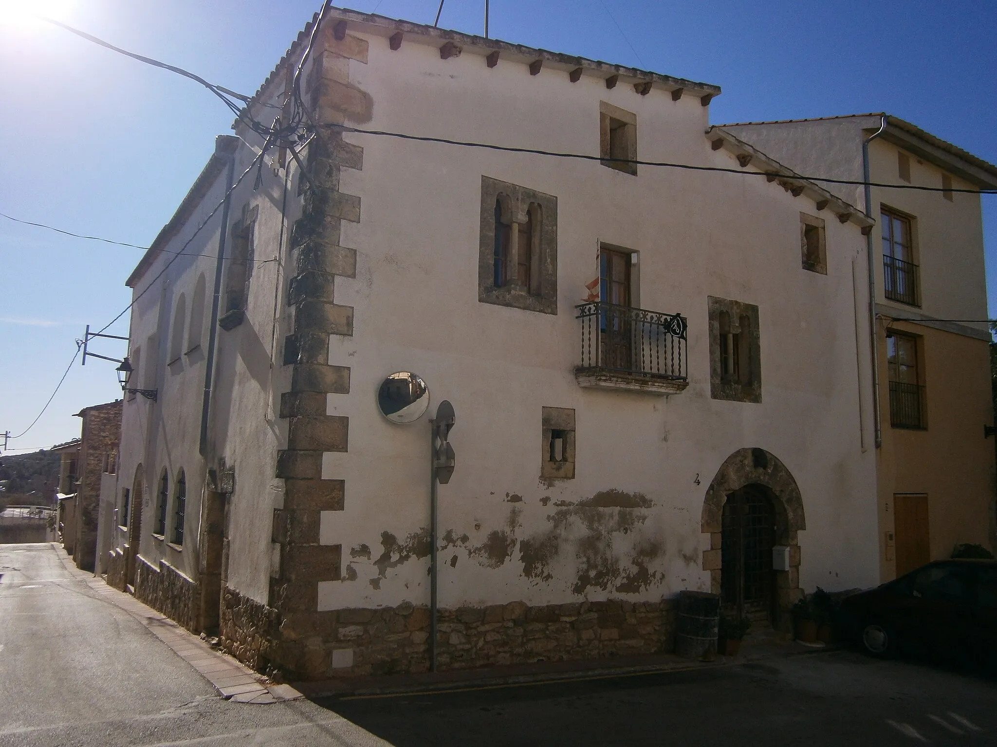 Photo showing: Casa on es cobrava el delme als pagesos de Bonastre