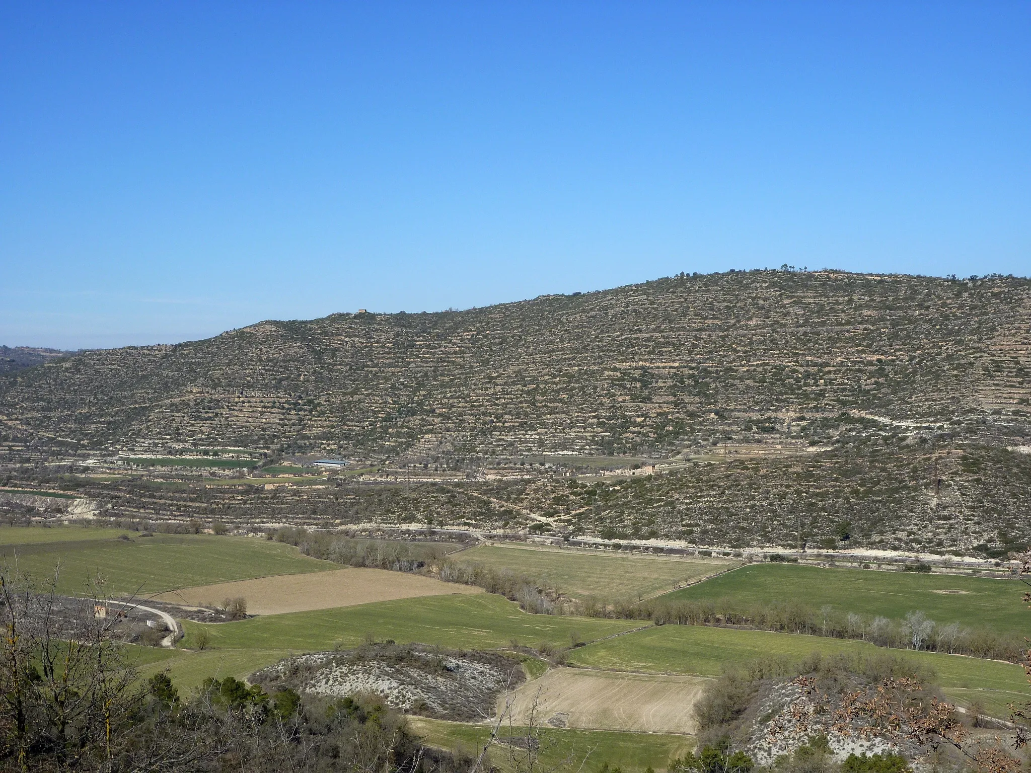 Photo showing: Serra de Sant Donat, a Torà (Segarra)