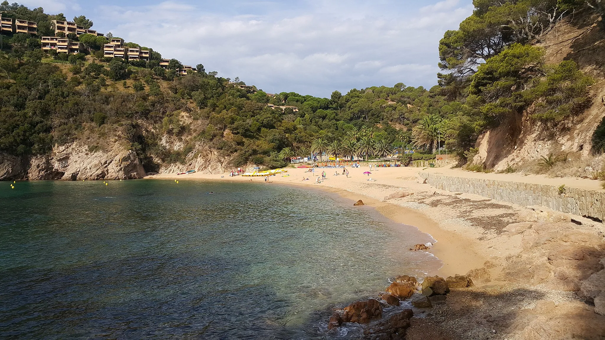 Photo showing: Cala Giverola, Tossa de Mar