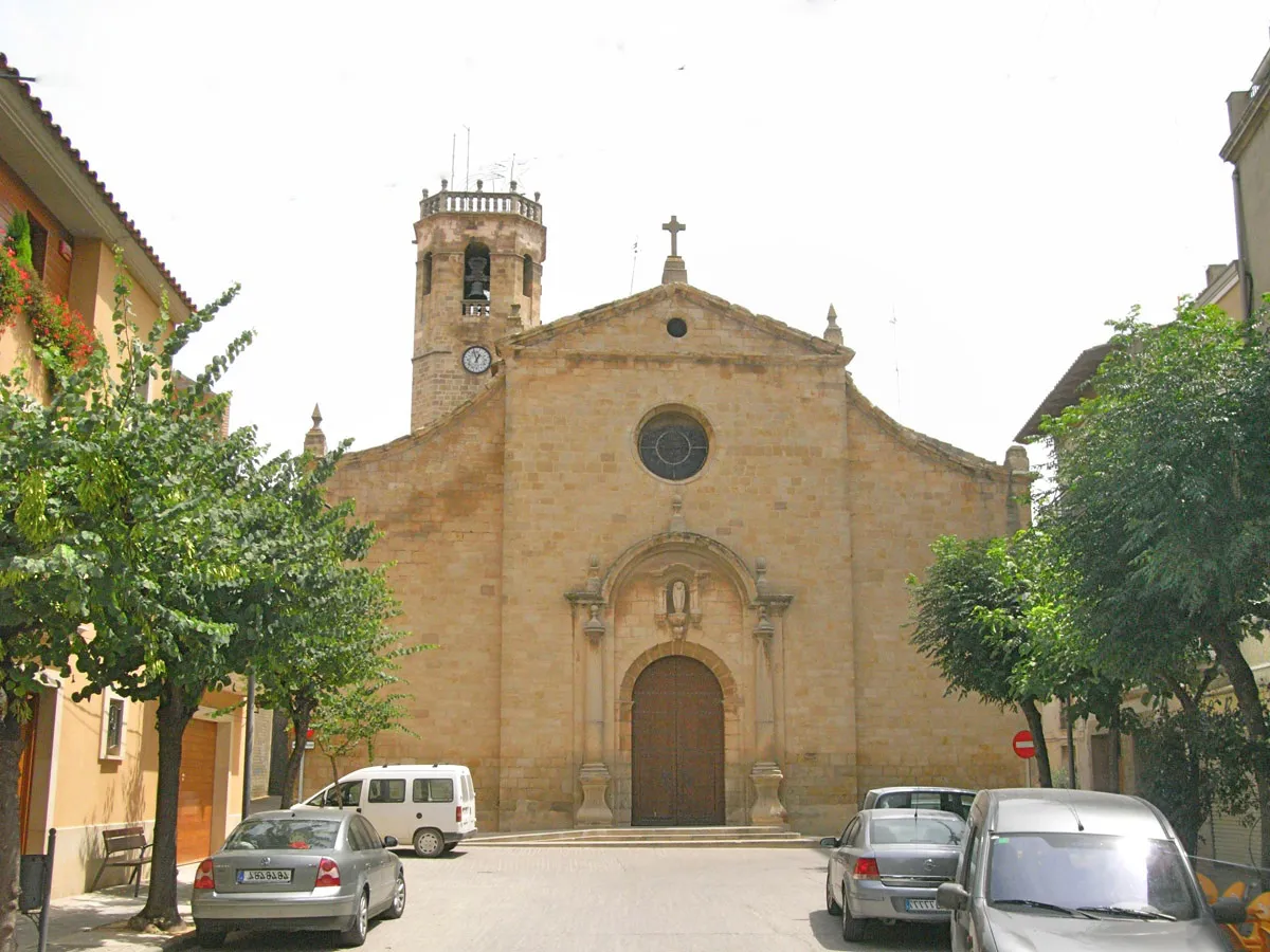 Photo showing: Església de la Transfiguració de Juneda