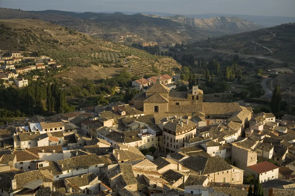 Photo showing: Spain. Castilla-La Mancha, Guadalajara. Pastrana. Colegiata. Collegiate church. The site.