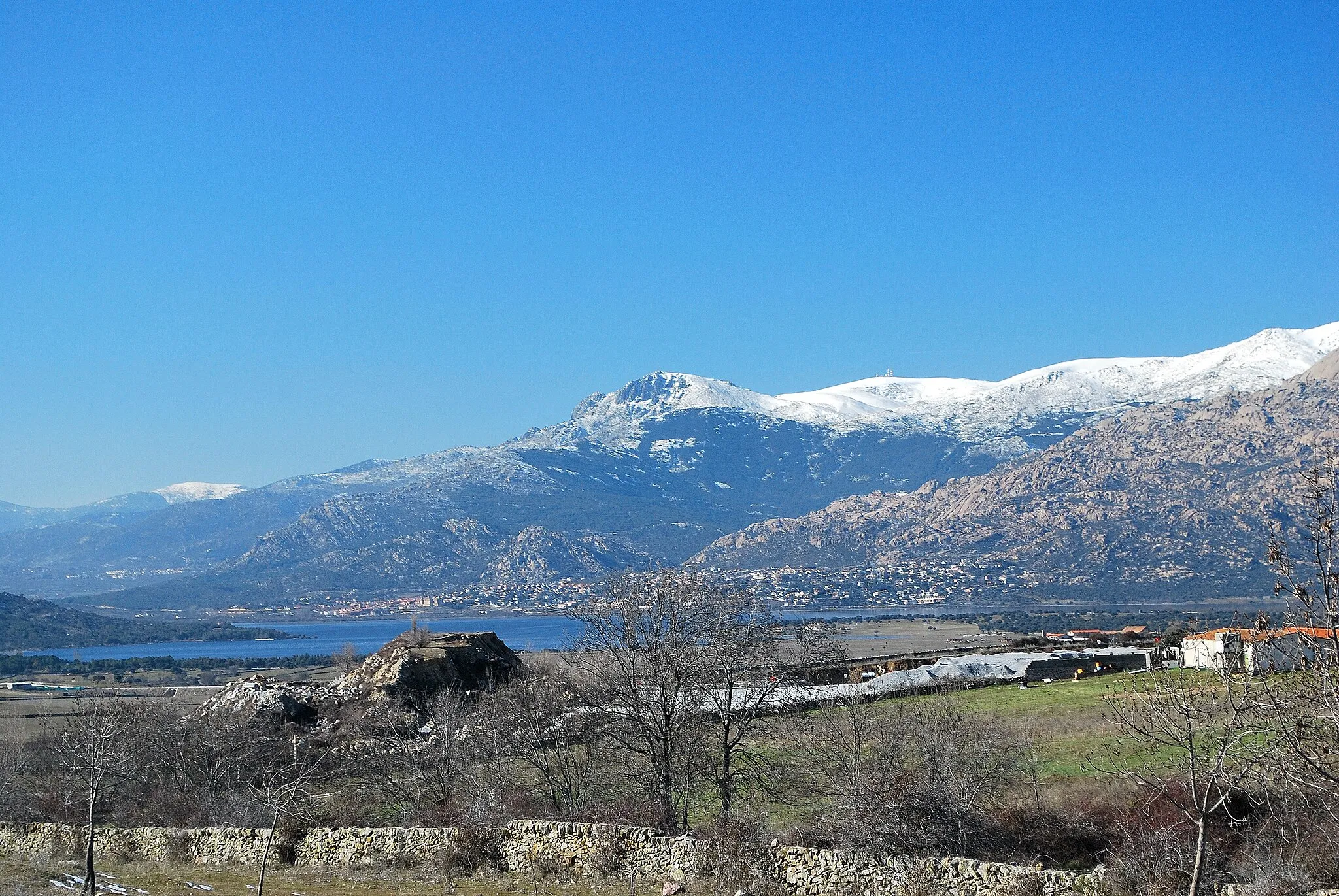 Photo showing: Sierra de Madrid nevada